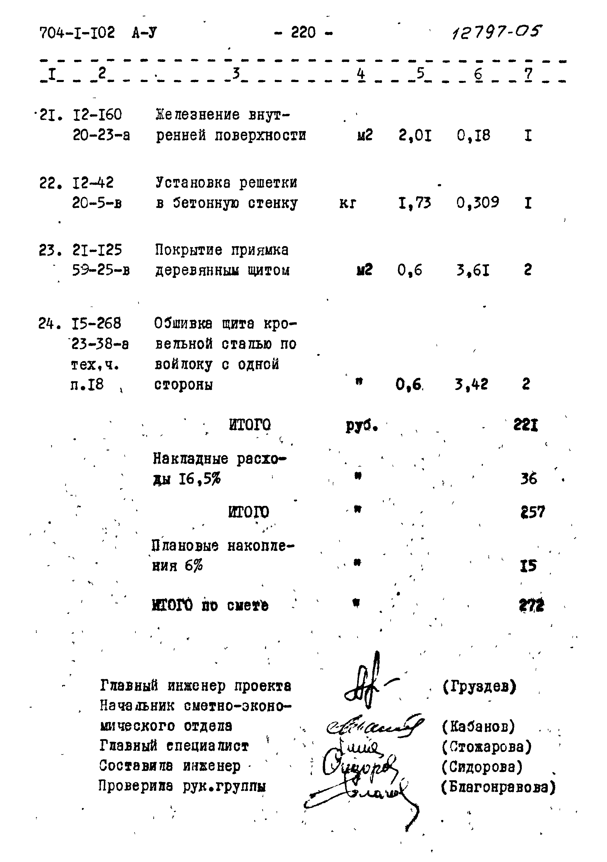 Типовой проект 704-1-102