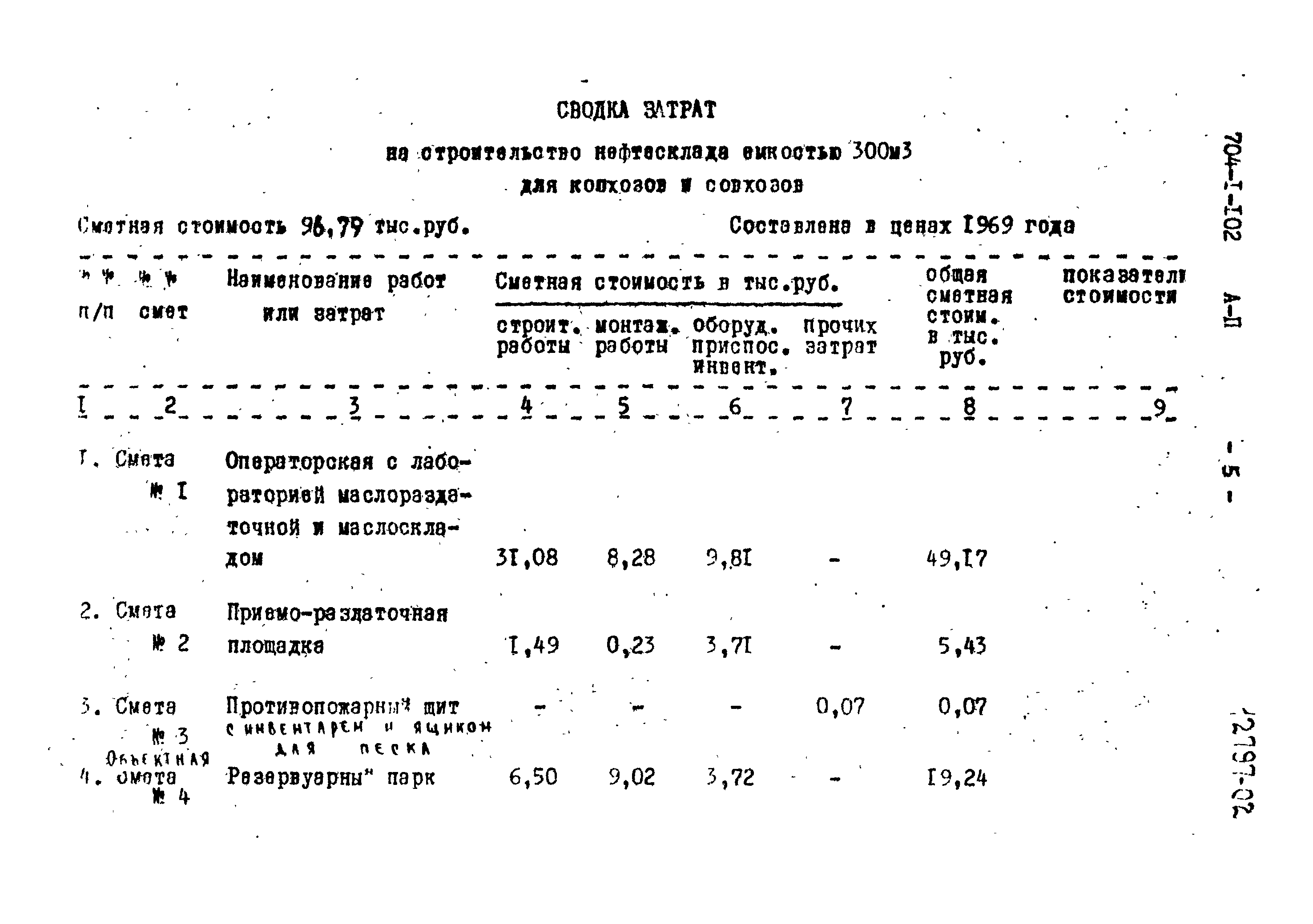 Типовой проект 704-1-102