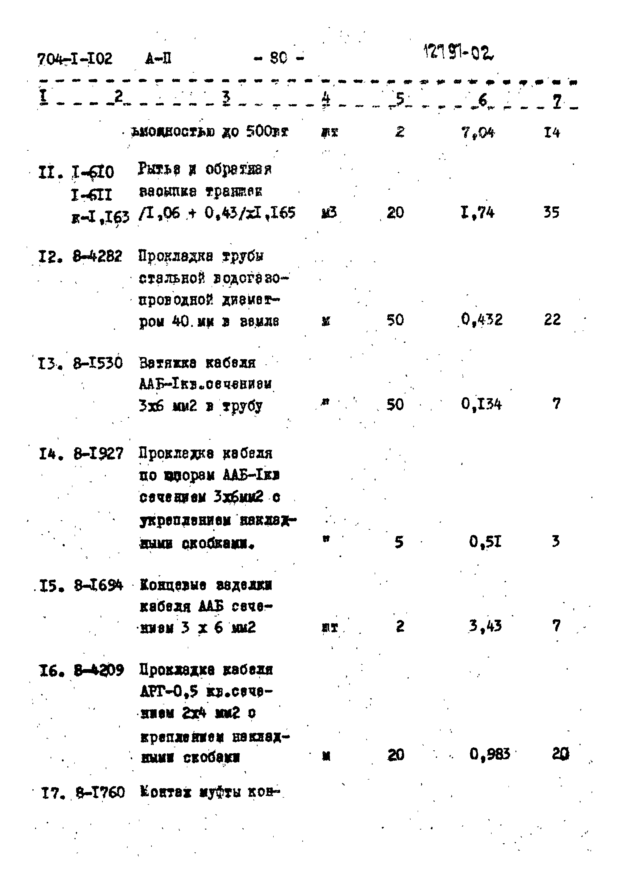 Типовой проект 704-1-102