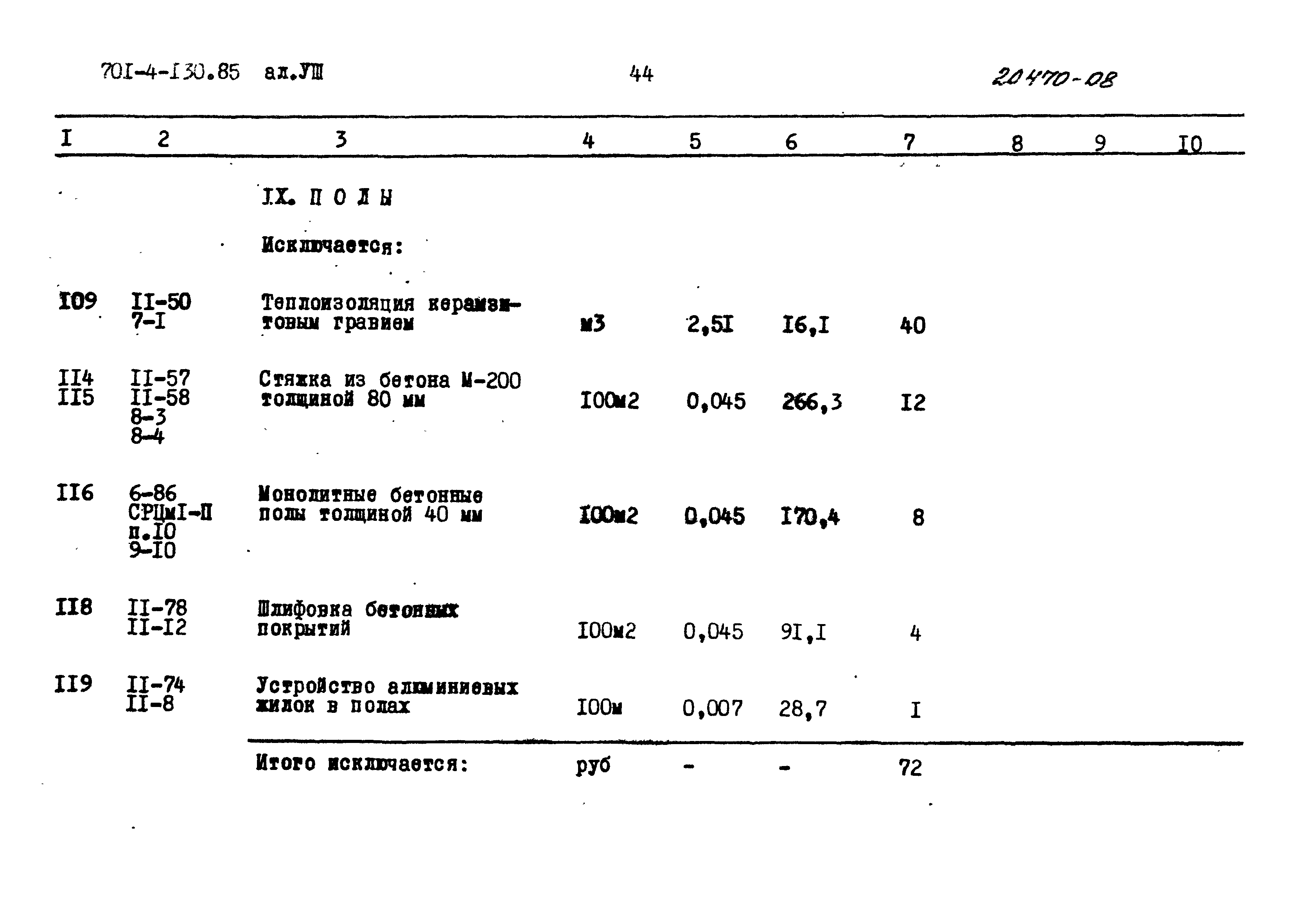 Типовой проект 701-4-130.85