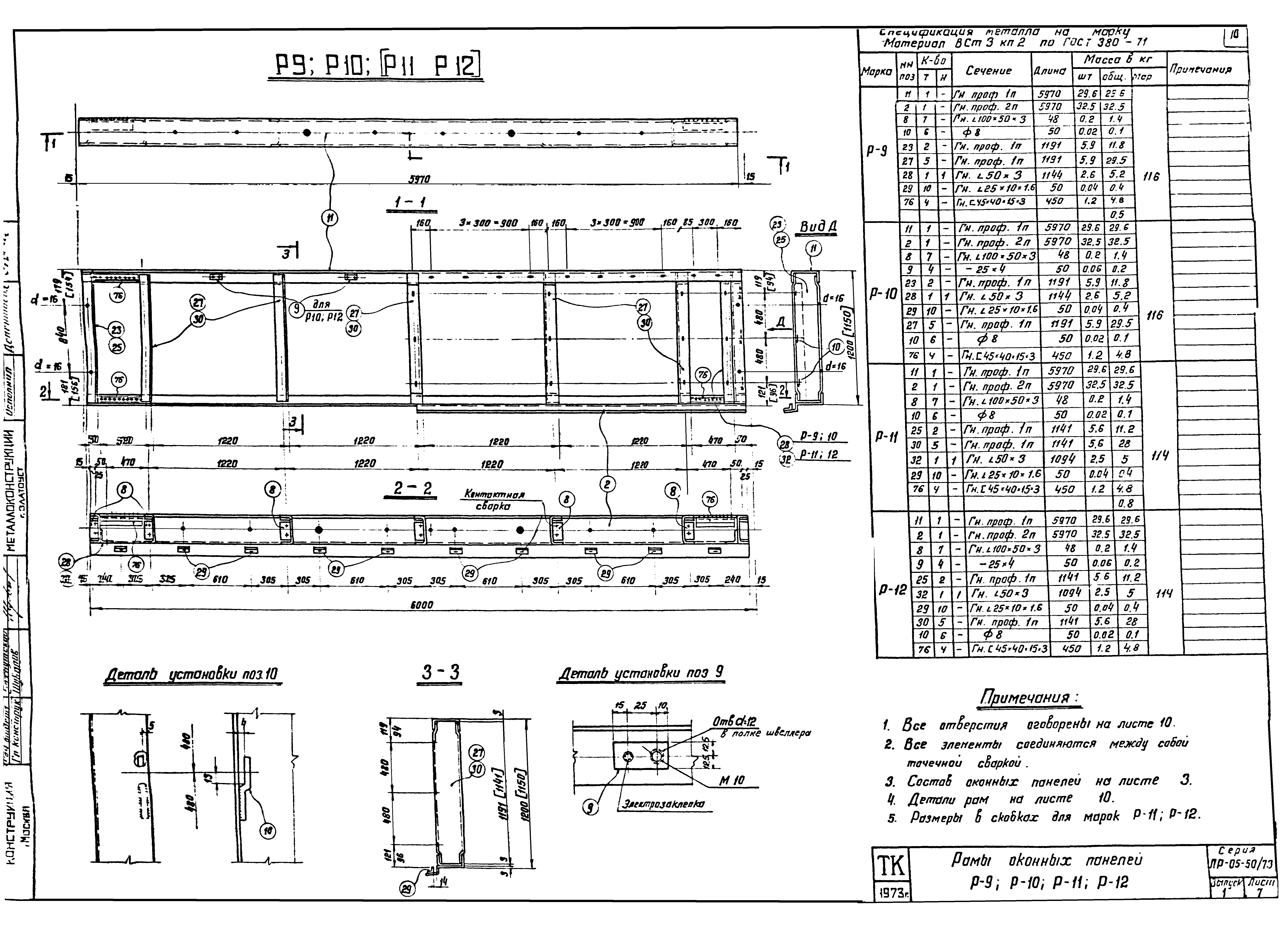 Серия ПР-05-50/73