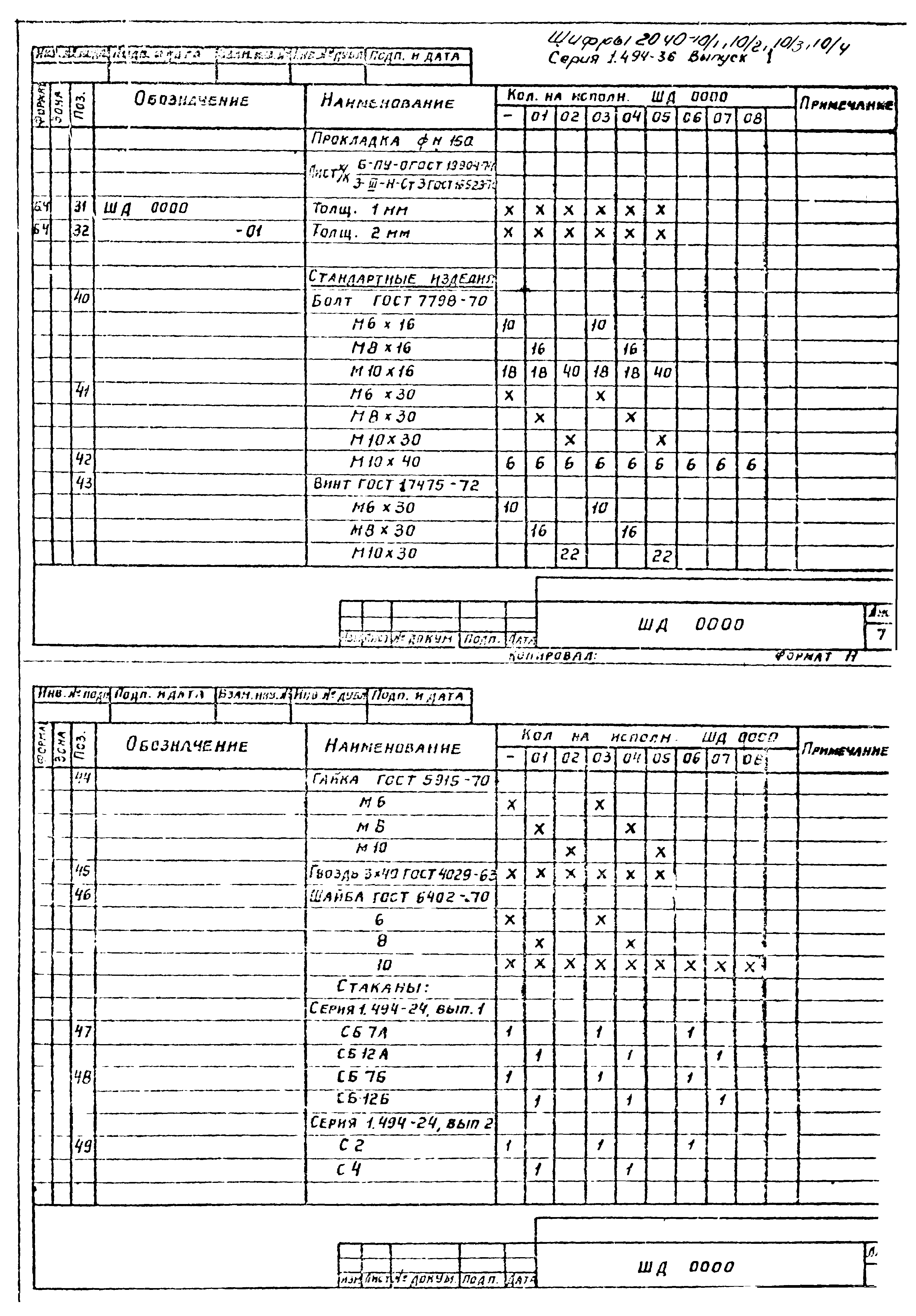 Серия 1.494-36