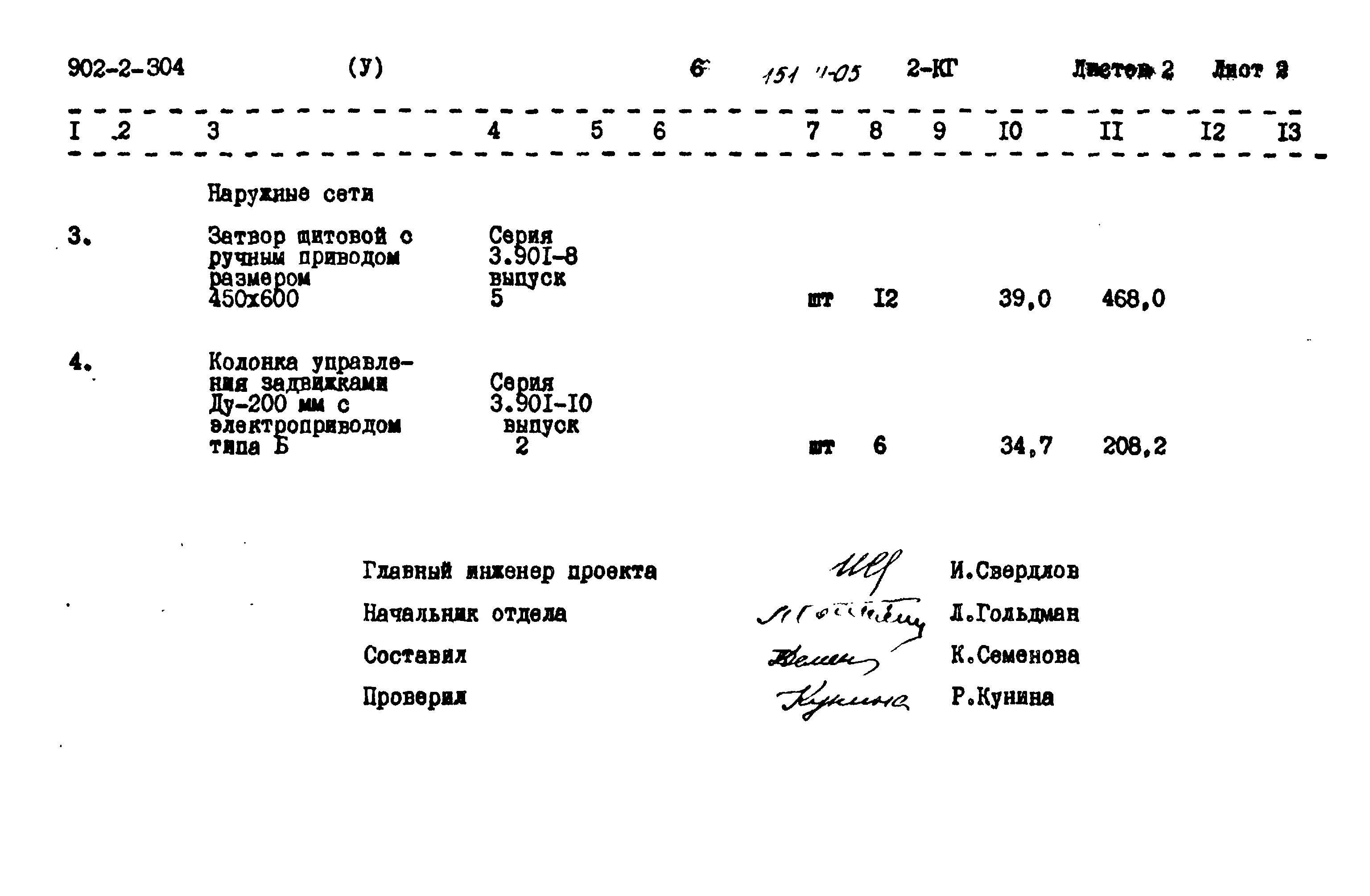 Типовой проект 902-2-304