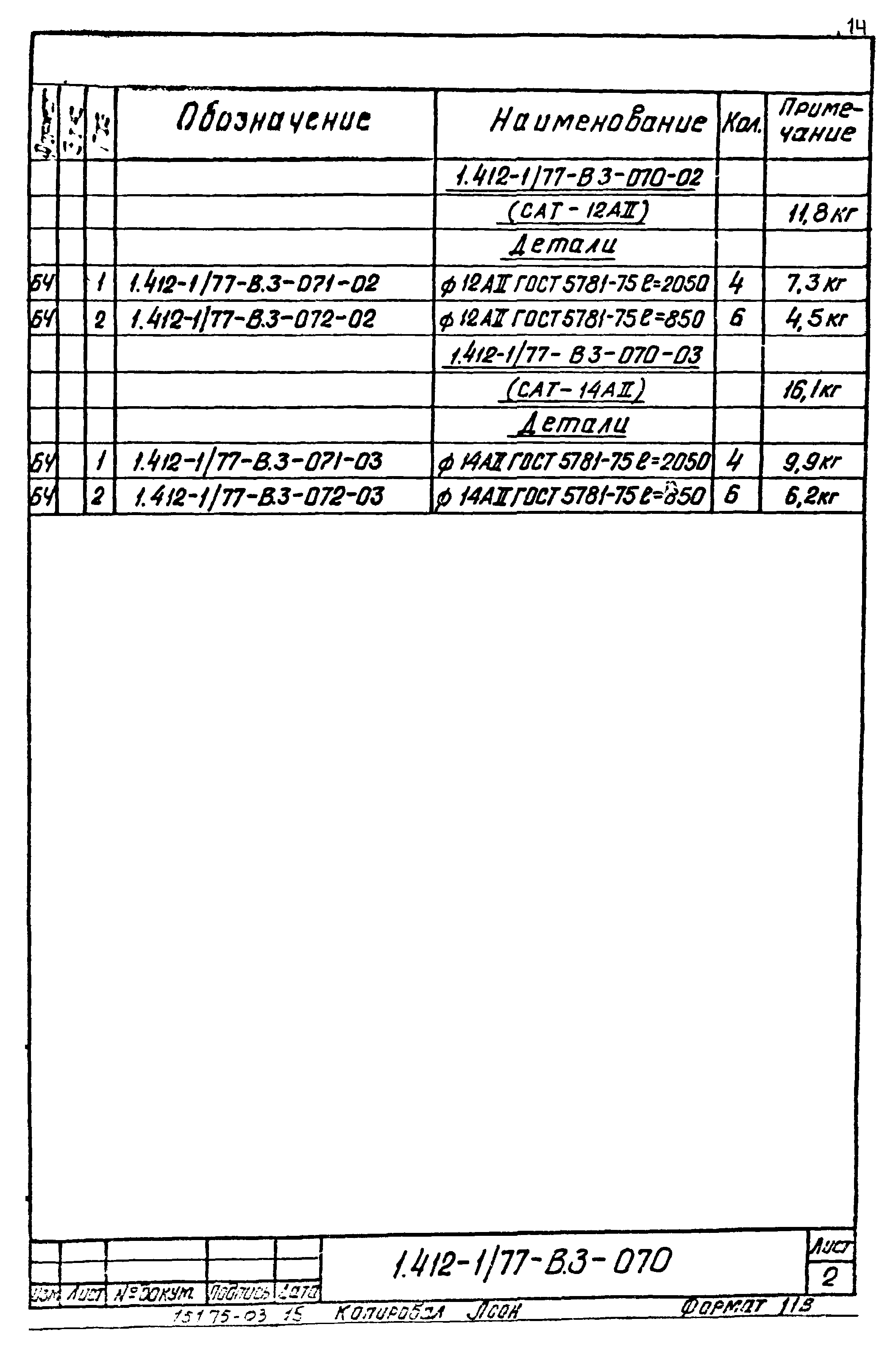 Серия 1.412-1/77