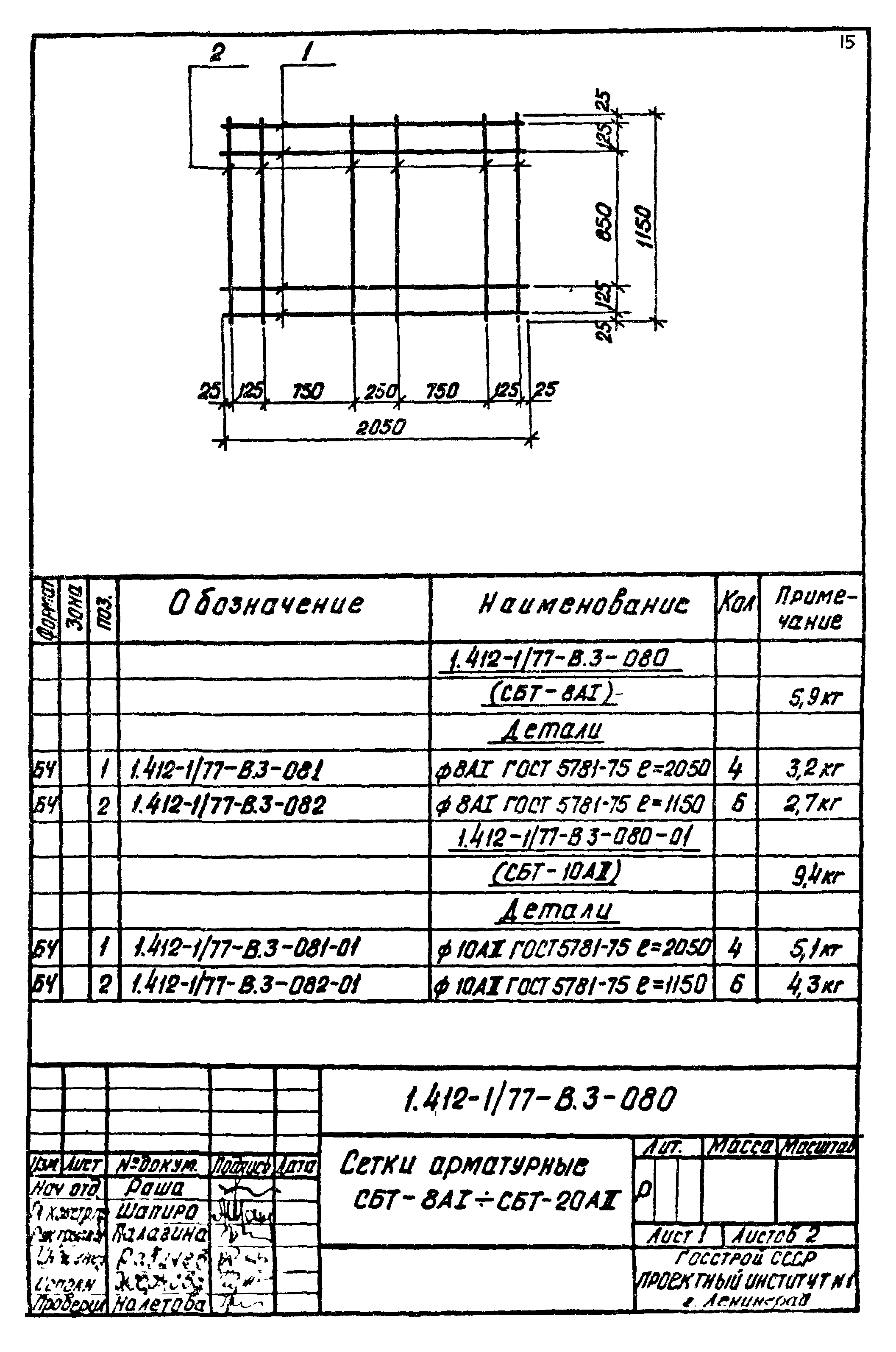 Серия 1.412-1/77