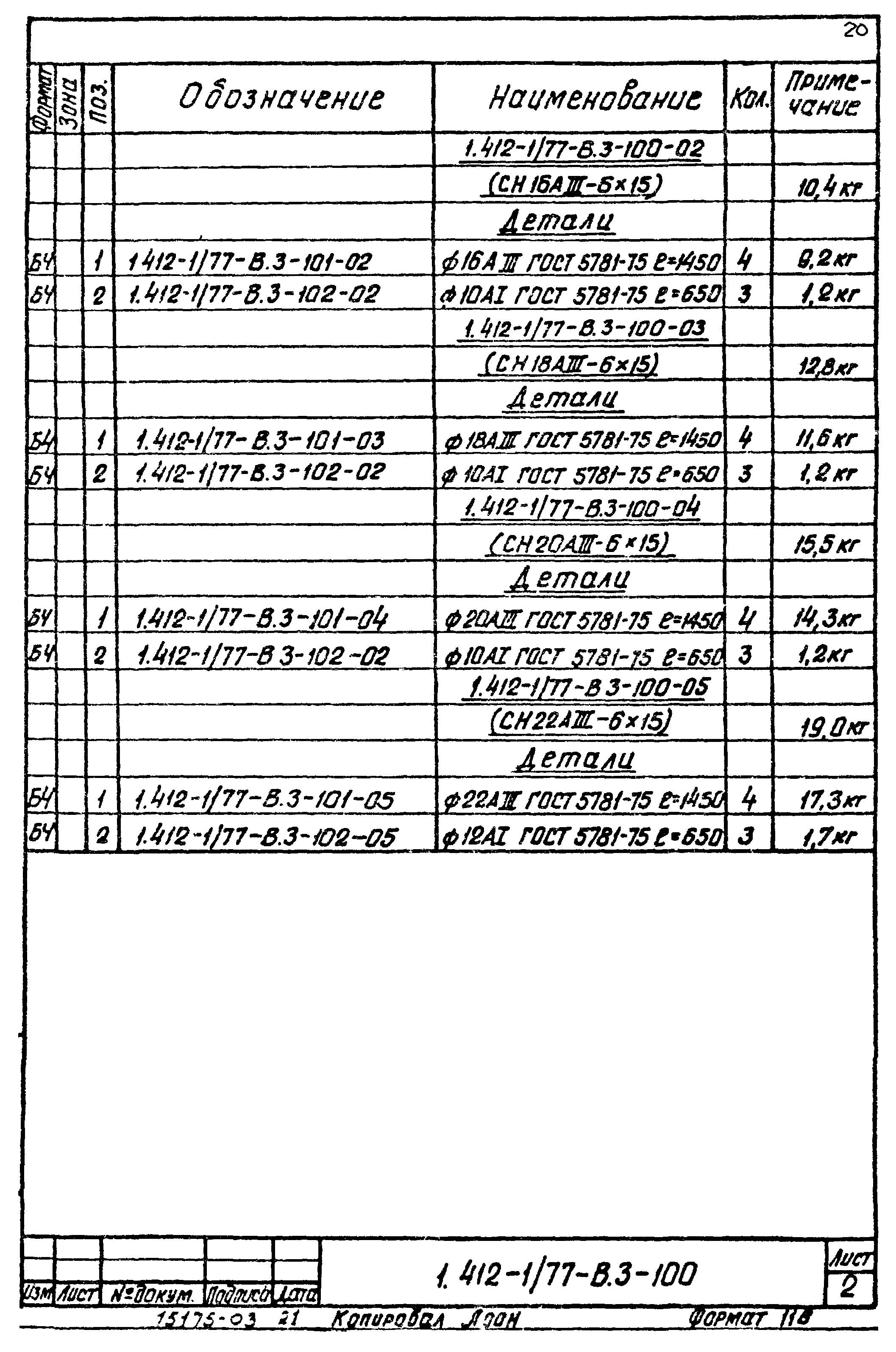 Серия 1.412-1/77