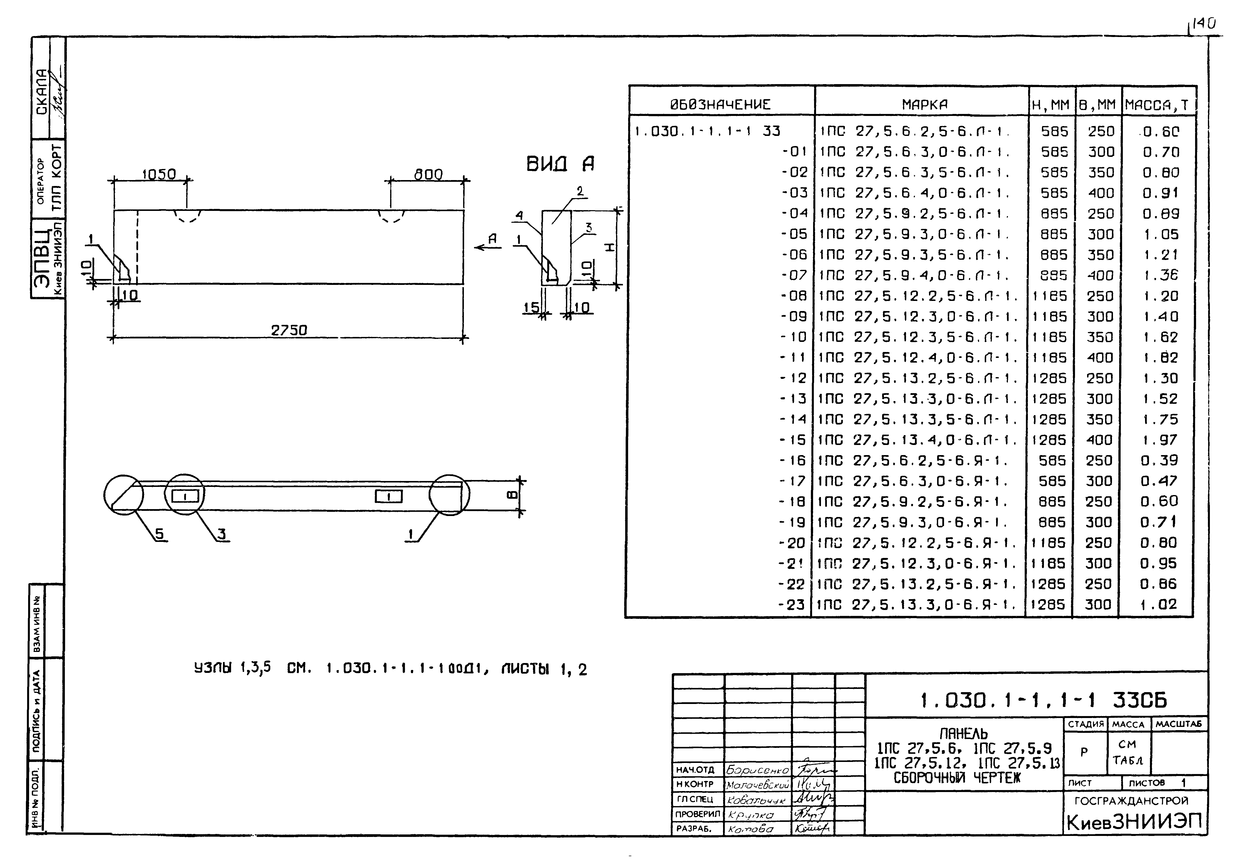 Серия 1.030.1-1