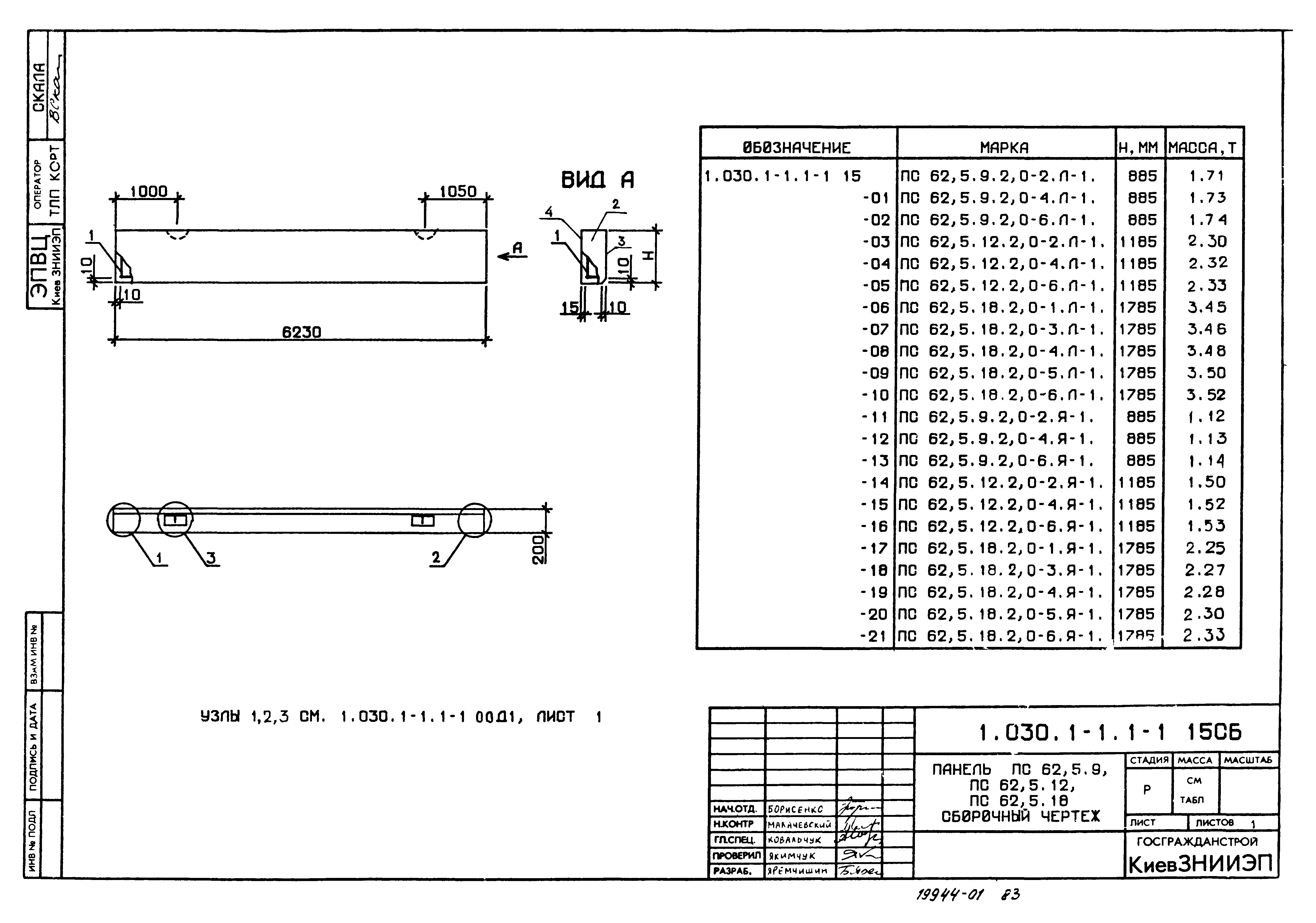 Серия 1.030.1-1