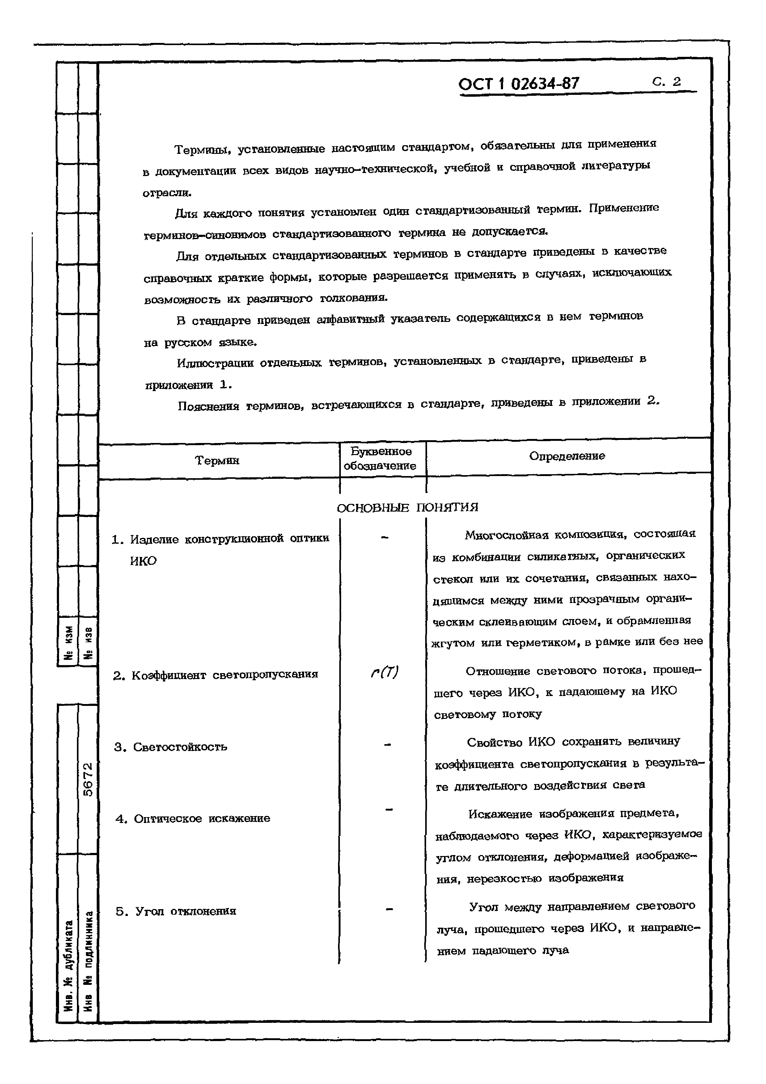 ОСТ 1 02634-87