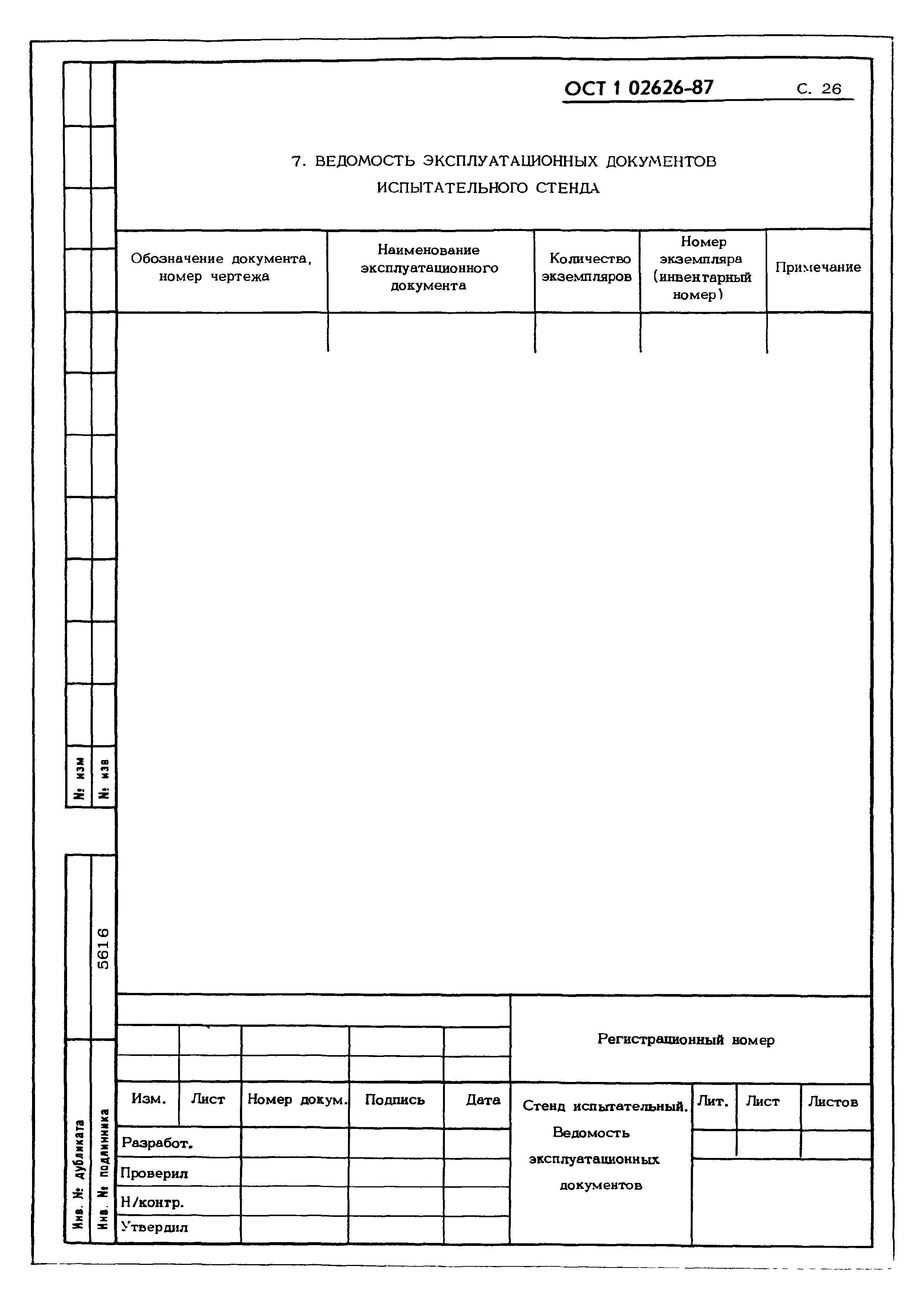 ОСТ 1 02626-87