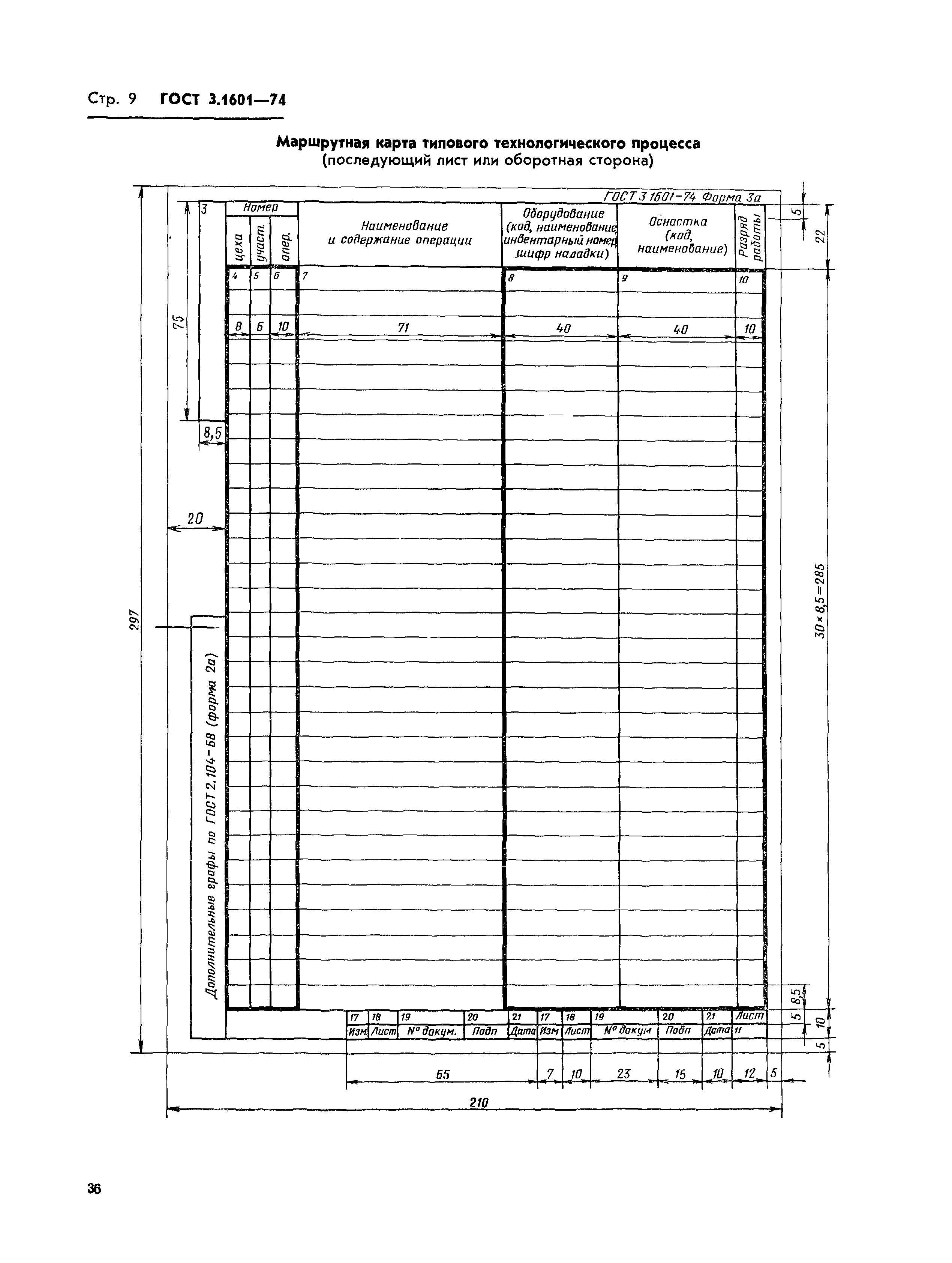 ГОСТ 3.1601-74