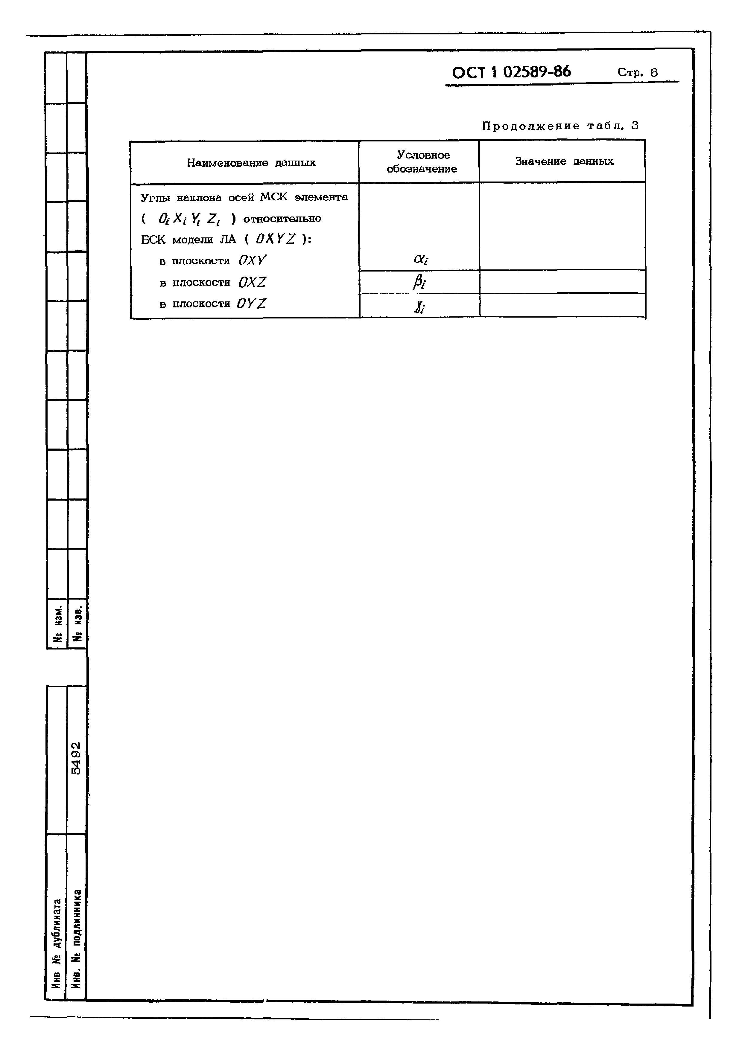 ОСТ 1 02589-86