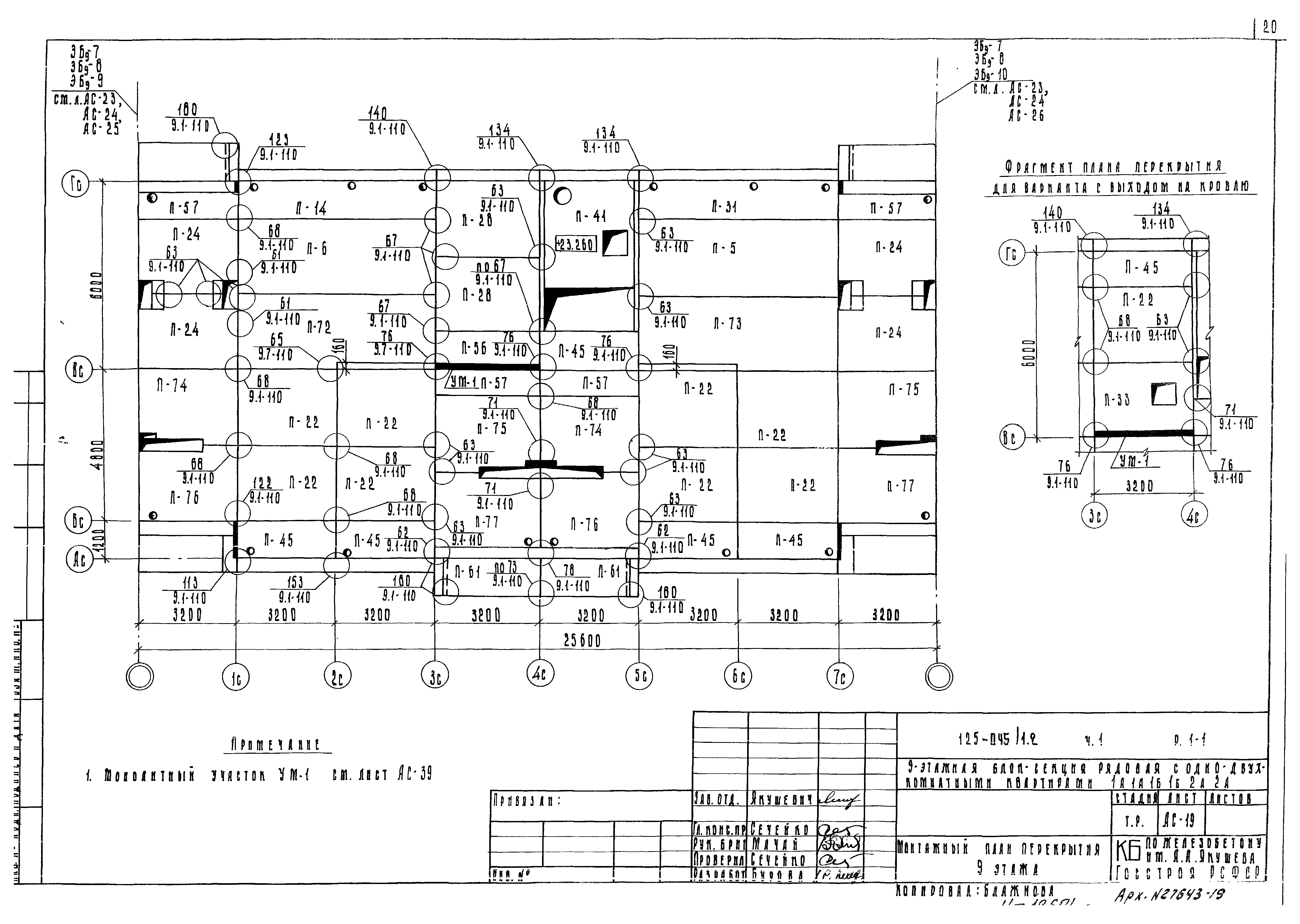 Типовой проект 125-045/1.2