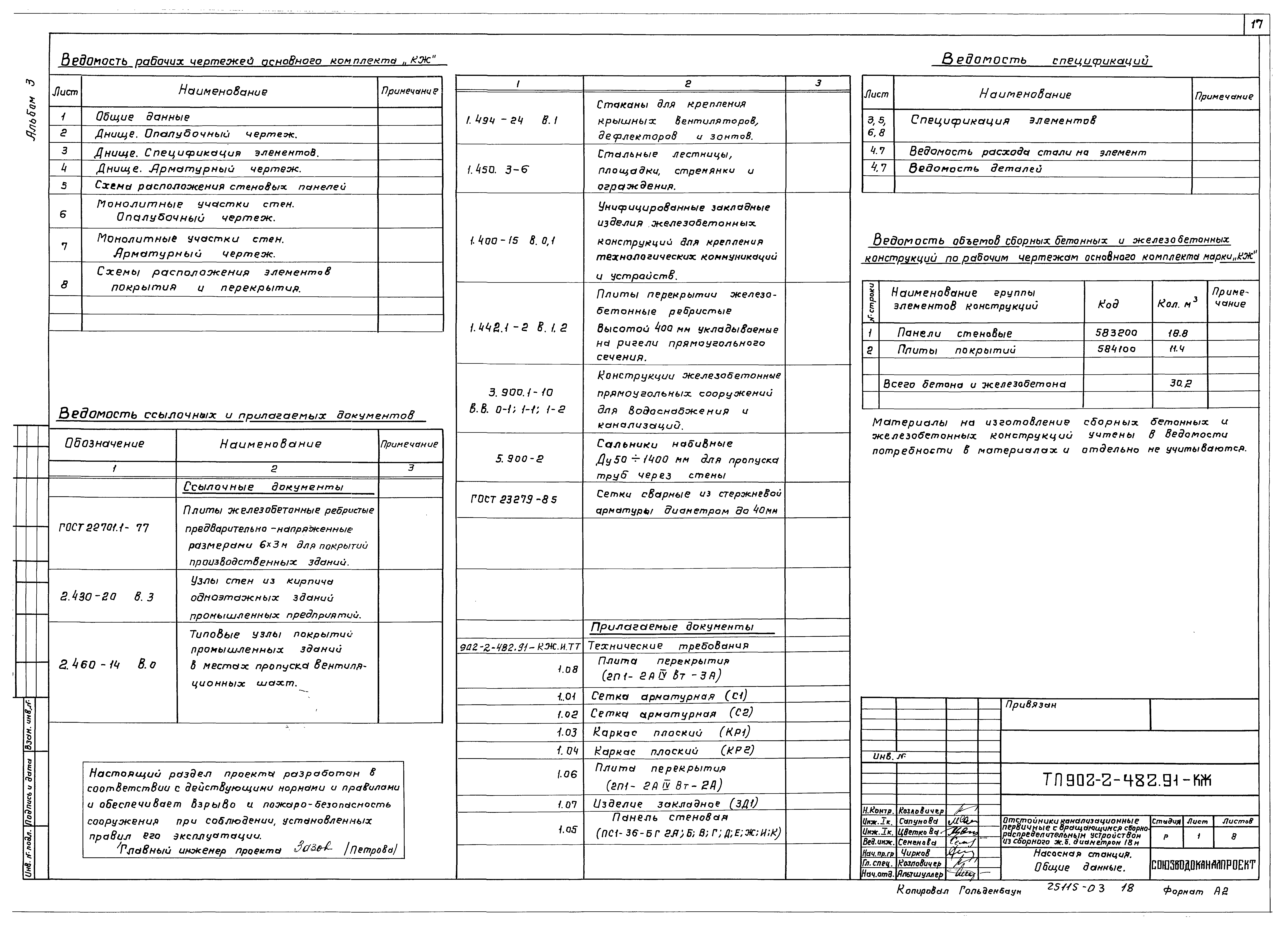Типовой проект 902-2-482.91