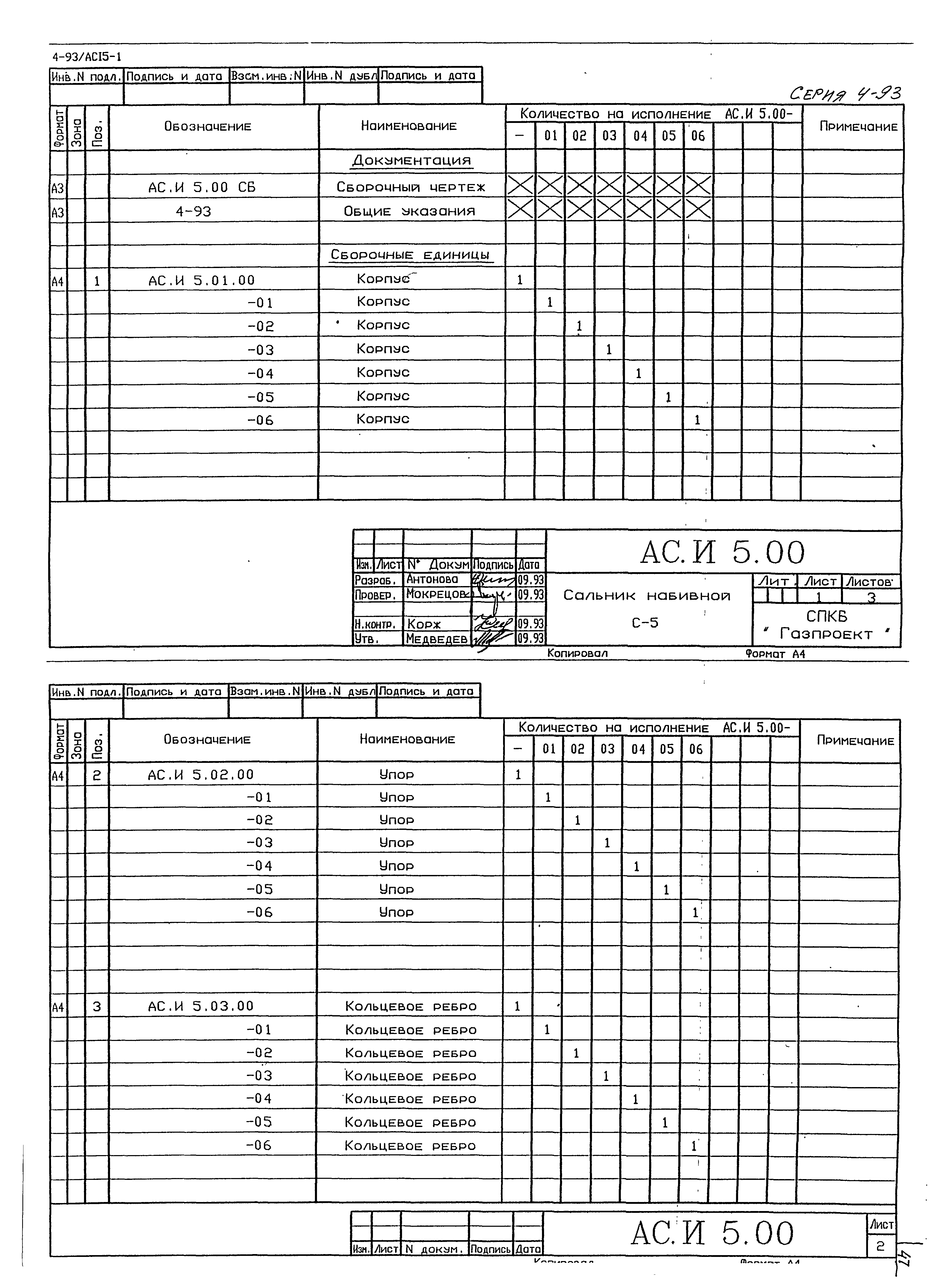 Серия 4-93