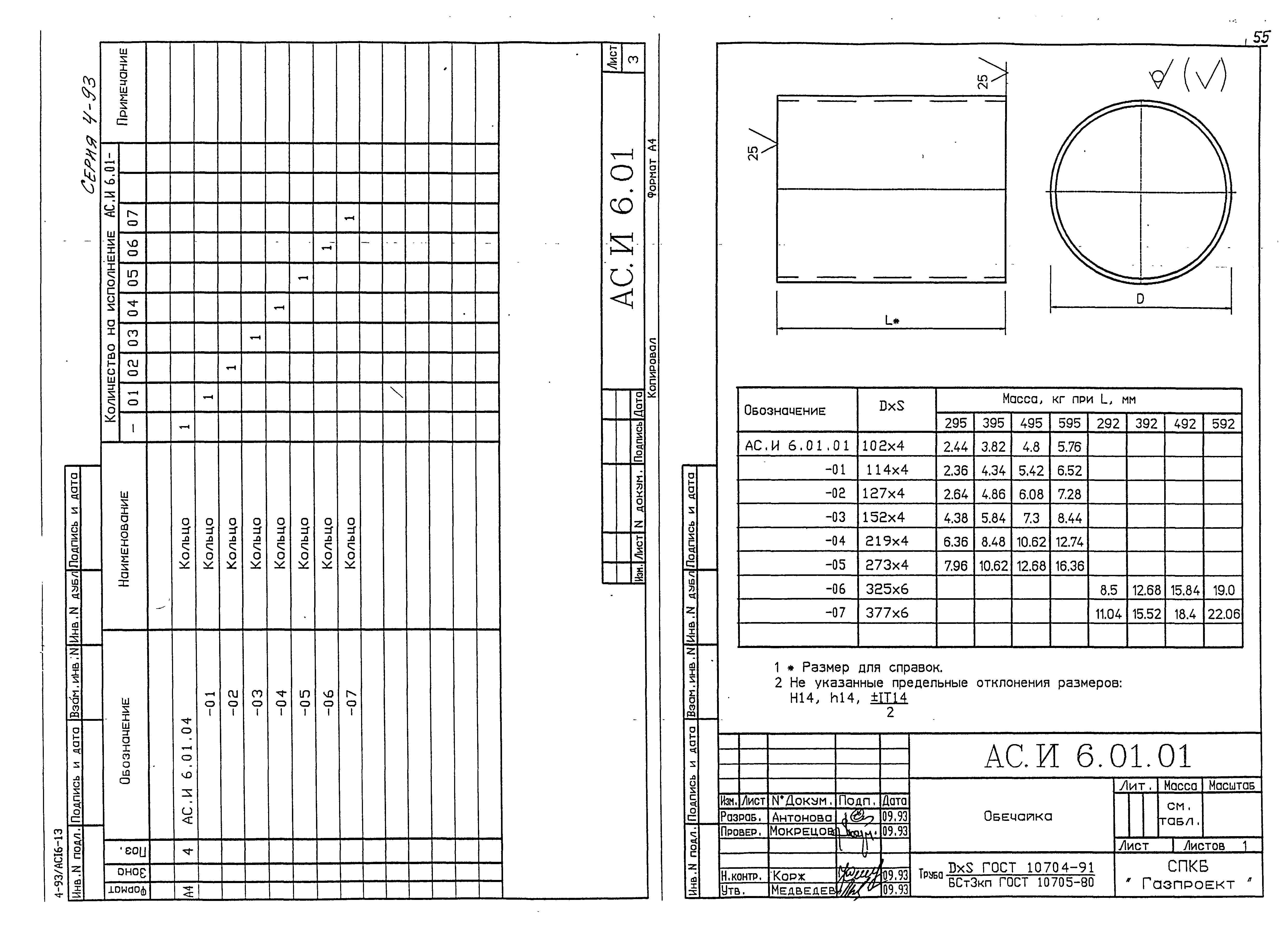 Серия 4-93