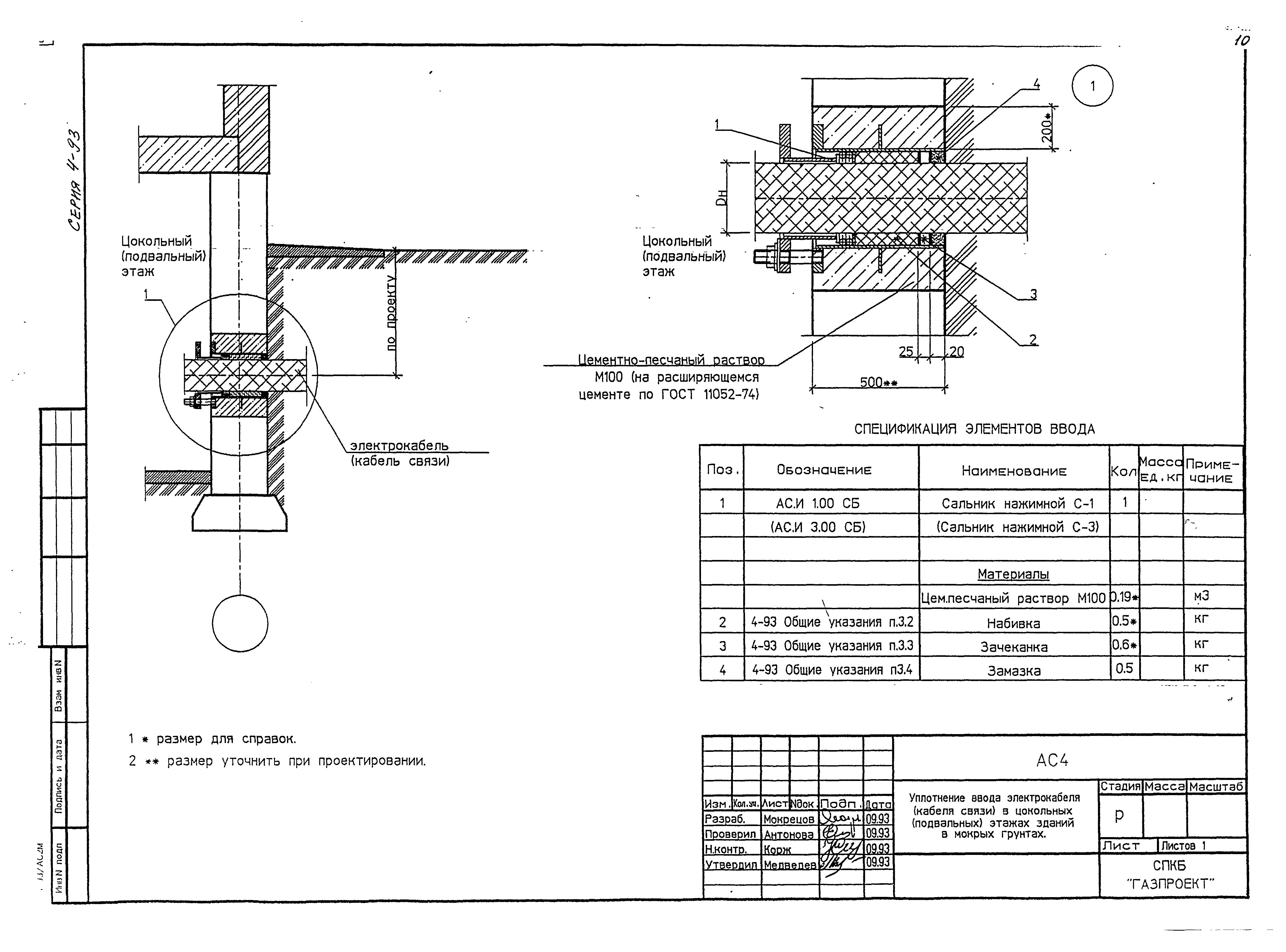 Серия 4-93