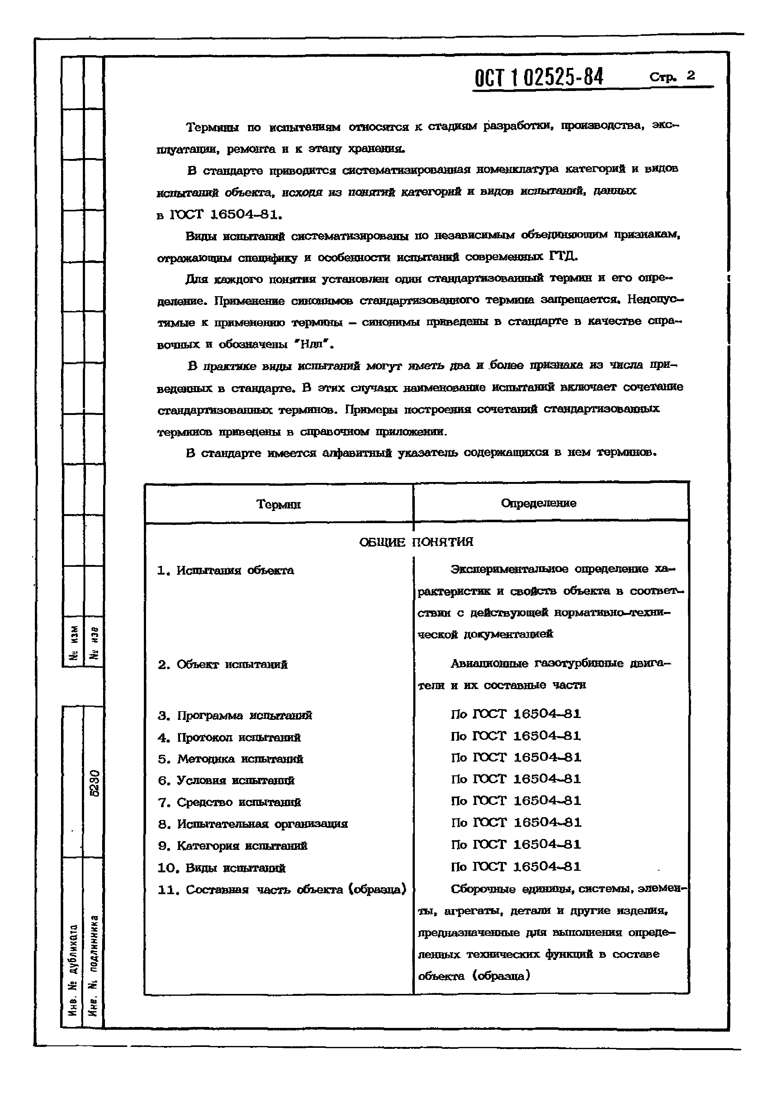 ОСТ 1 02525-84