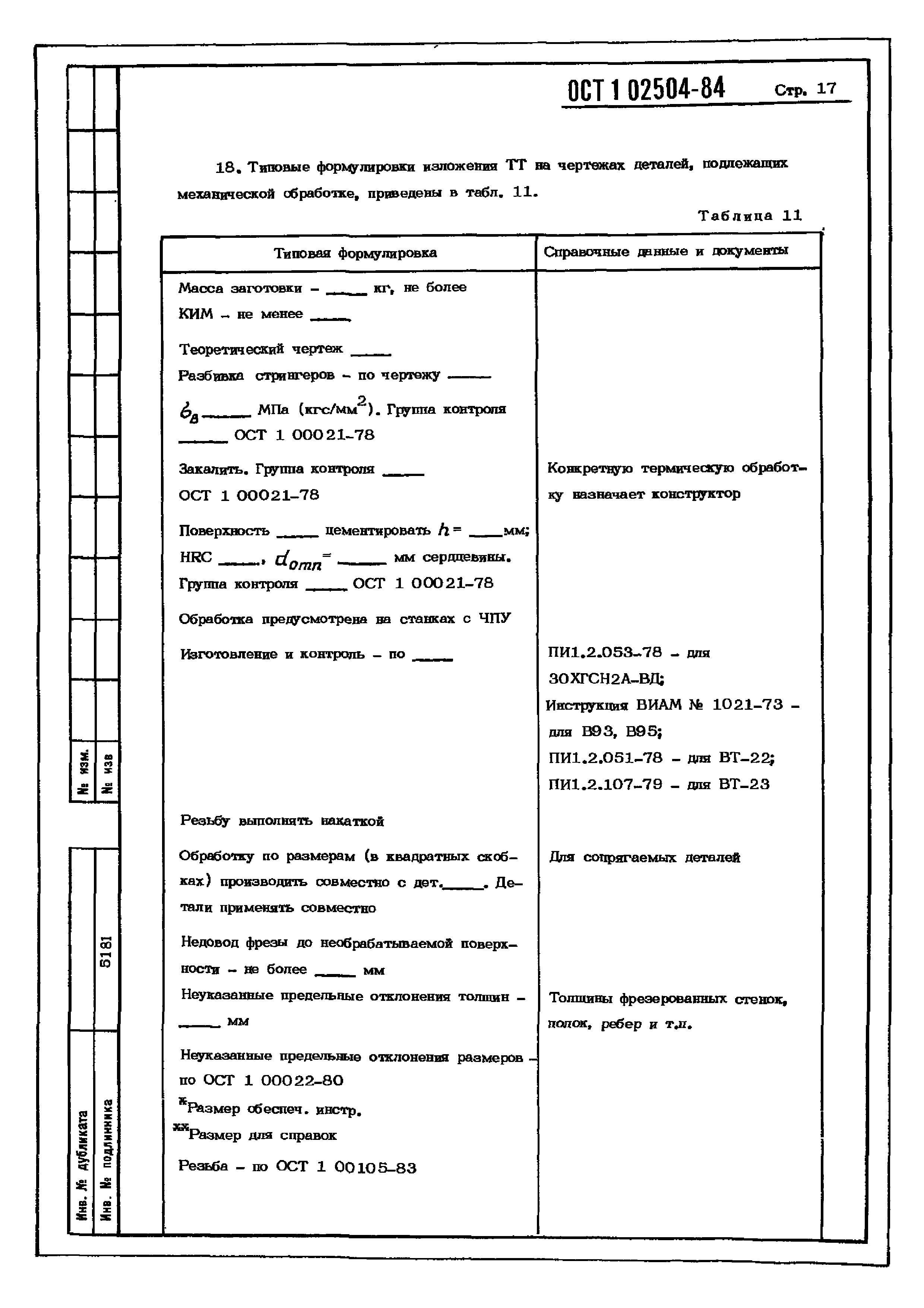 ОСТ 1 02504-84