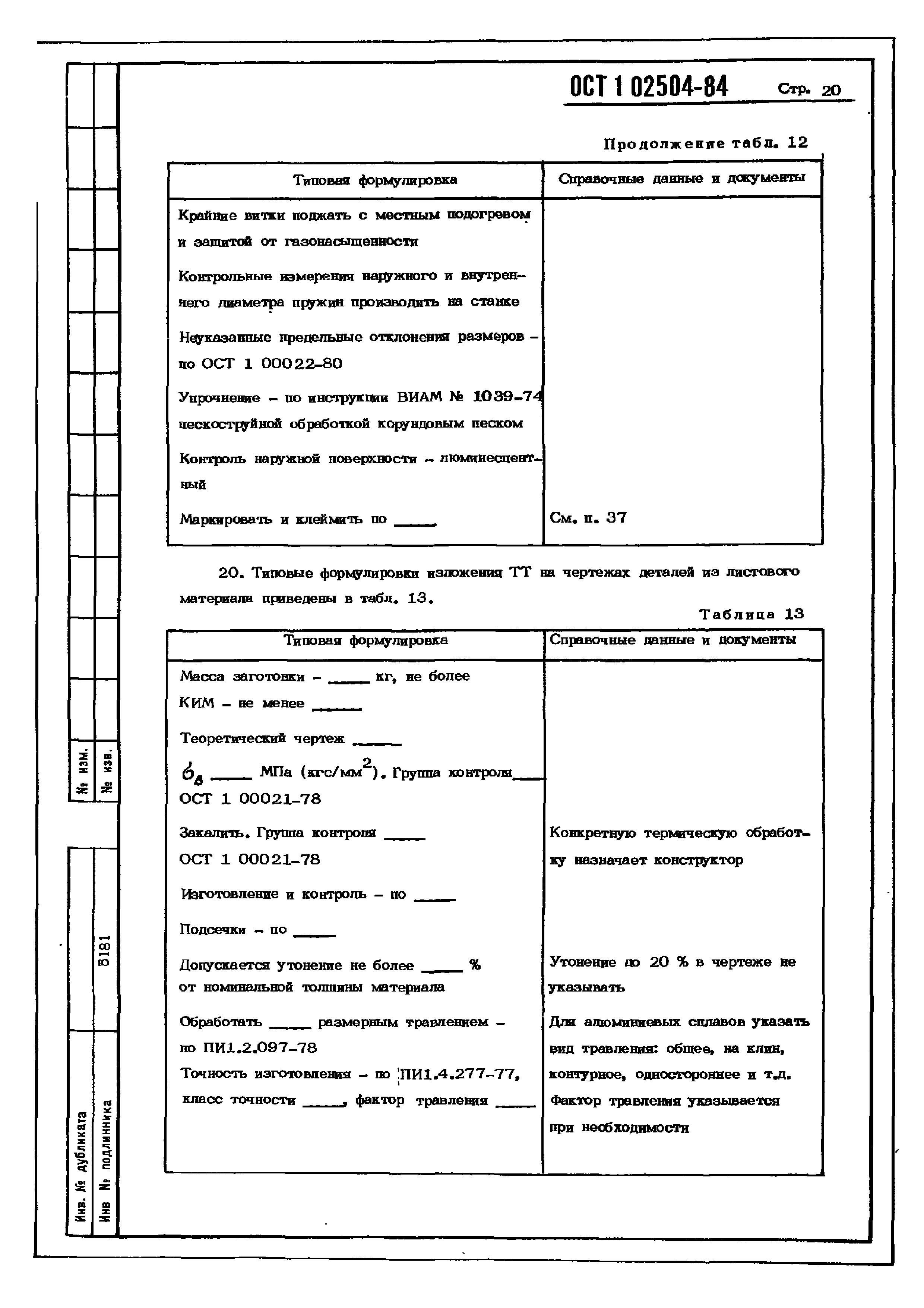 ОСТ 1 02504-84