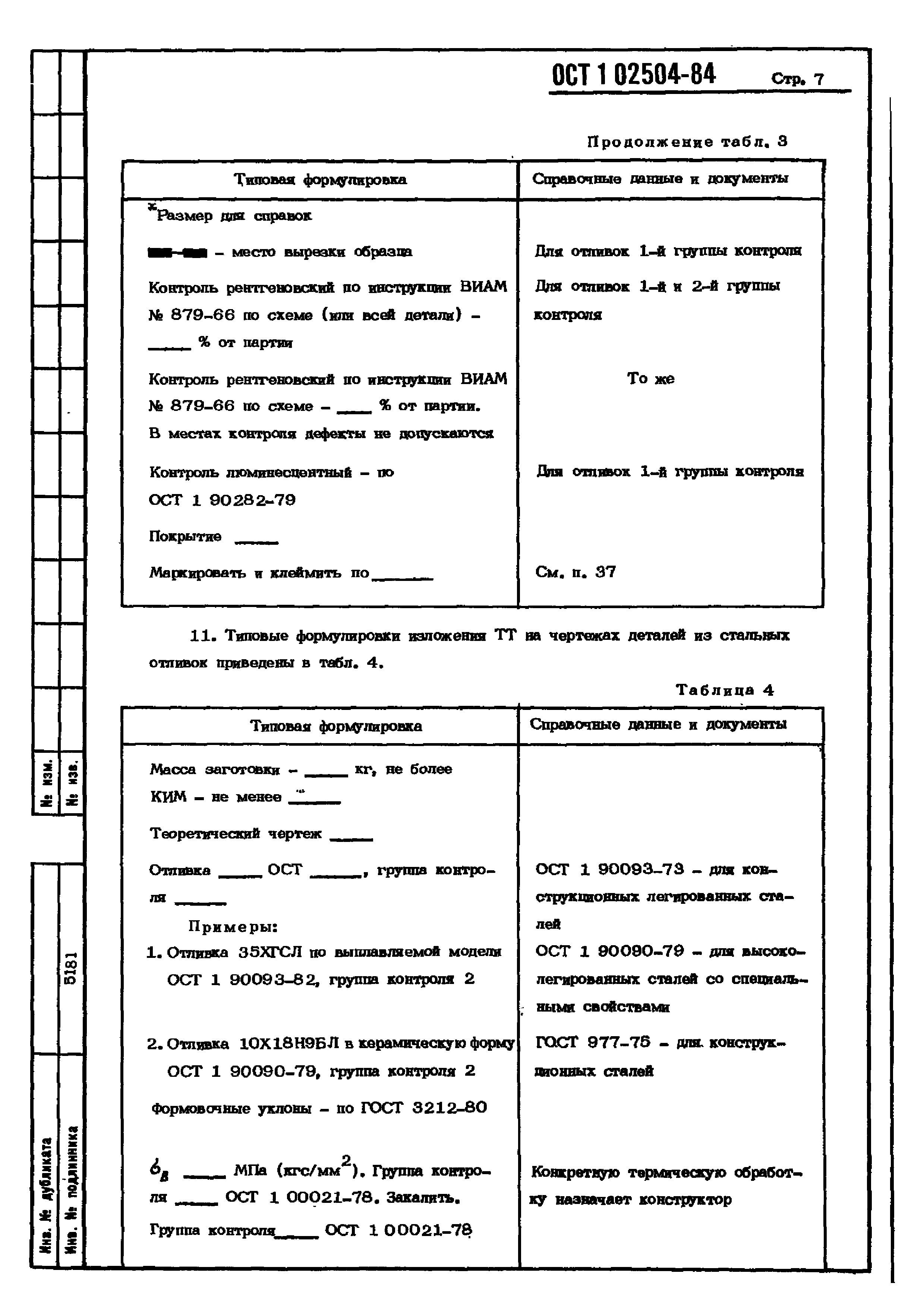 ОСТ 1 02504-84