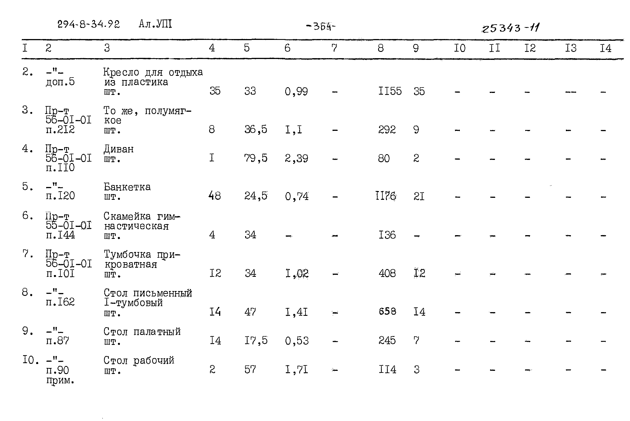 Типовой проект 294-8-34.92