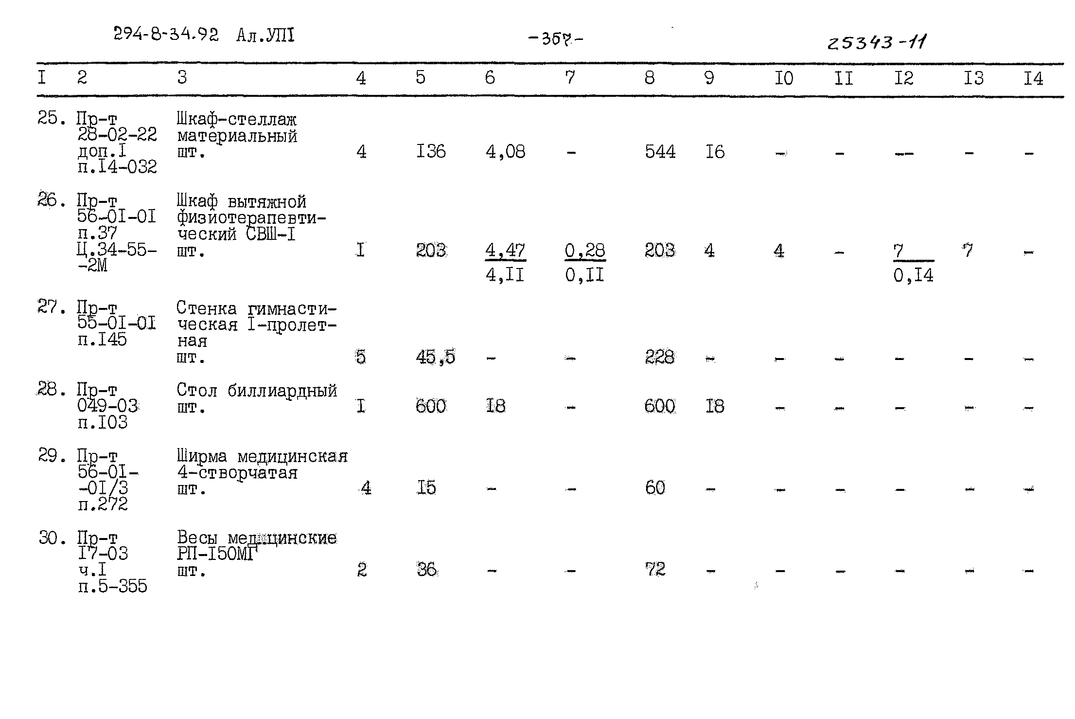 Типовой проект 294-8-34.92