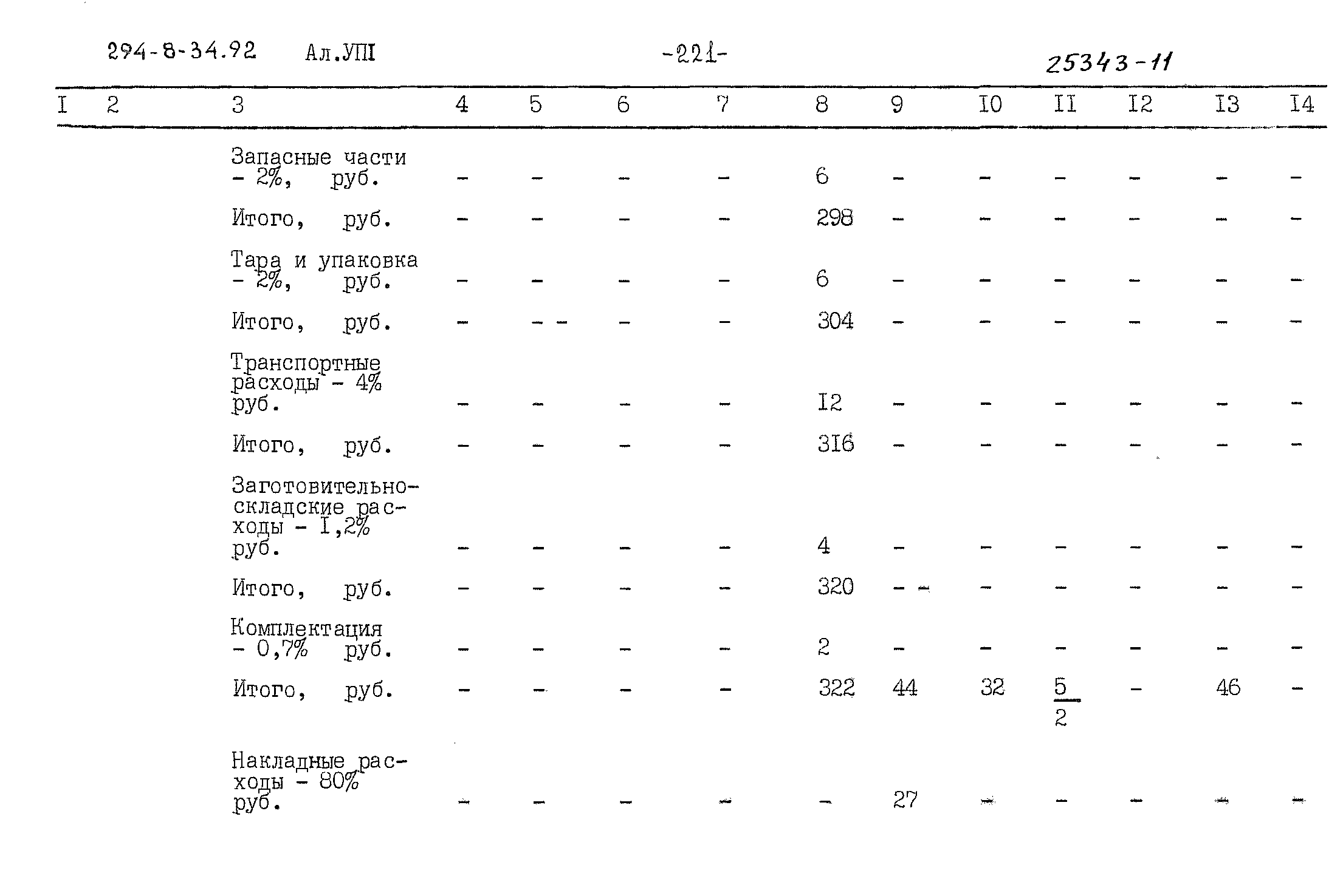 Типовой проект 294-8-34.92