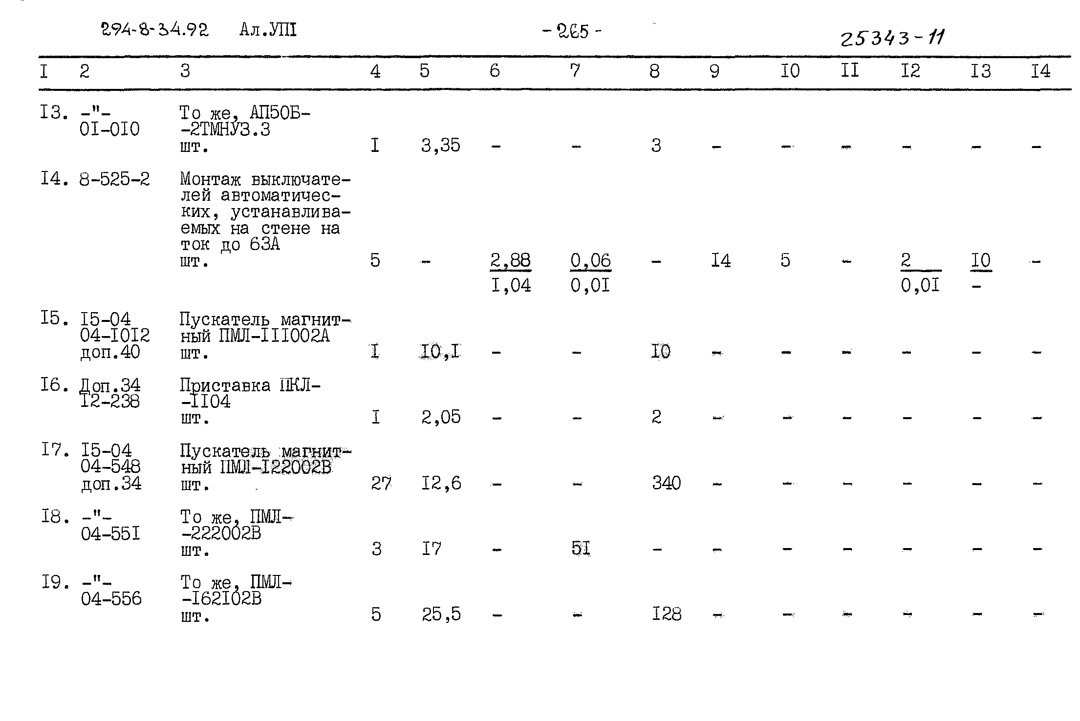 Типовой проект 294-8-34.92