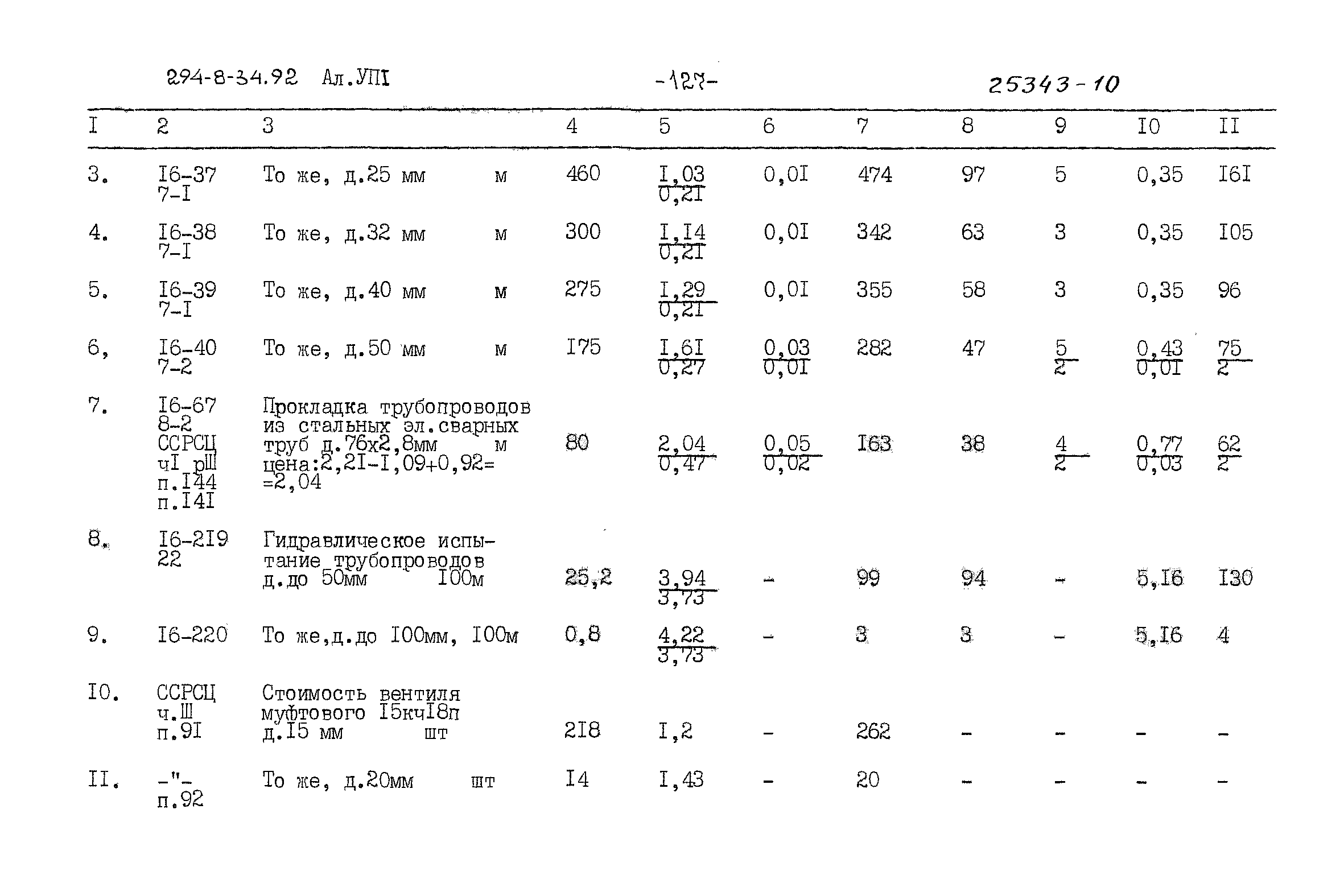 Типовой проект 294-8-34.92