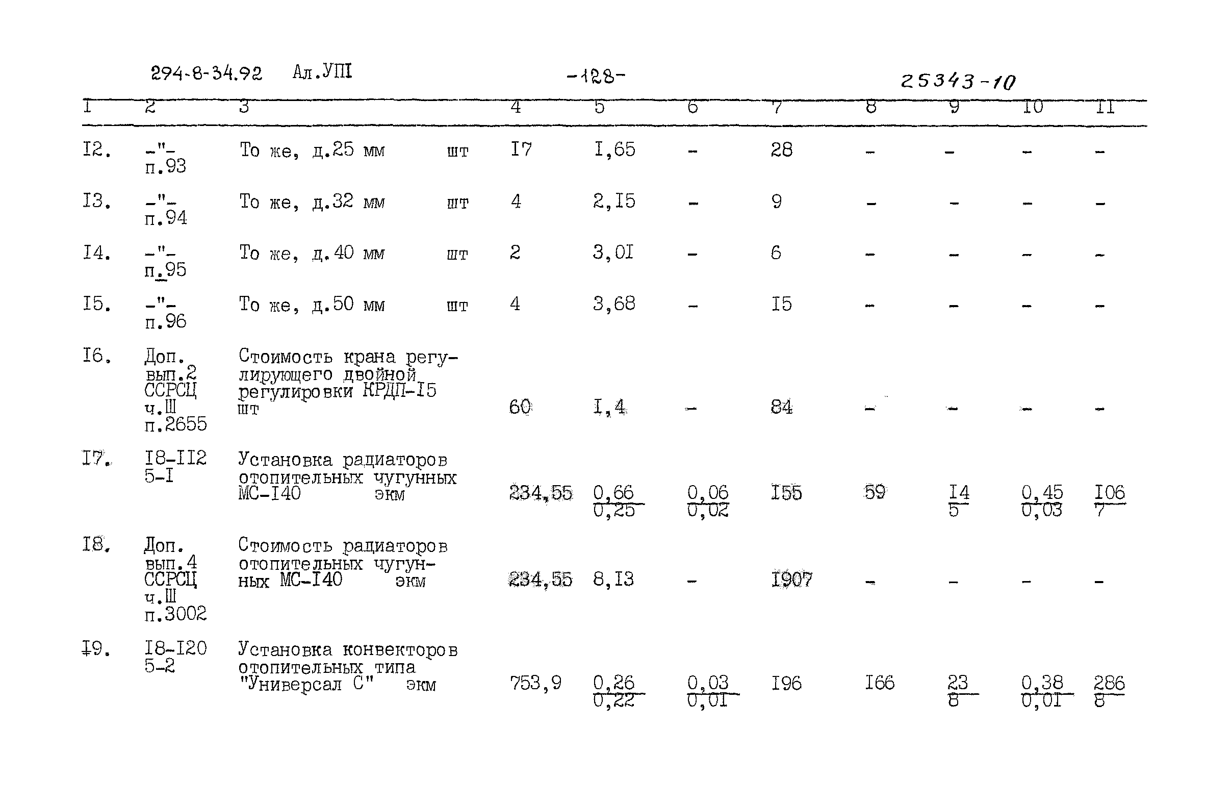 Типовой проект 294-8-34.92