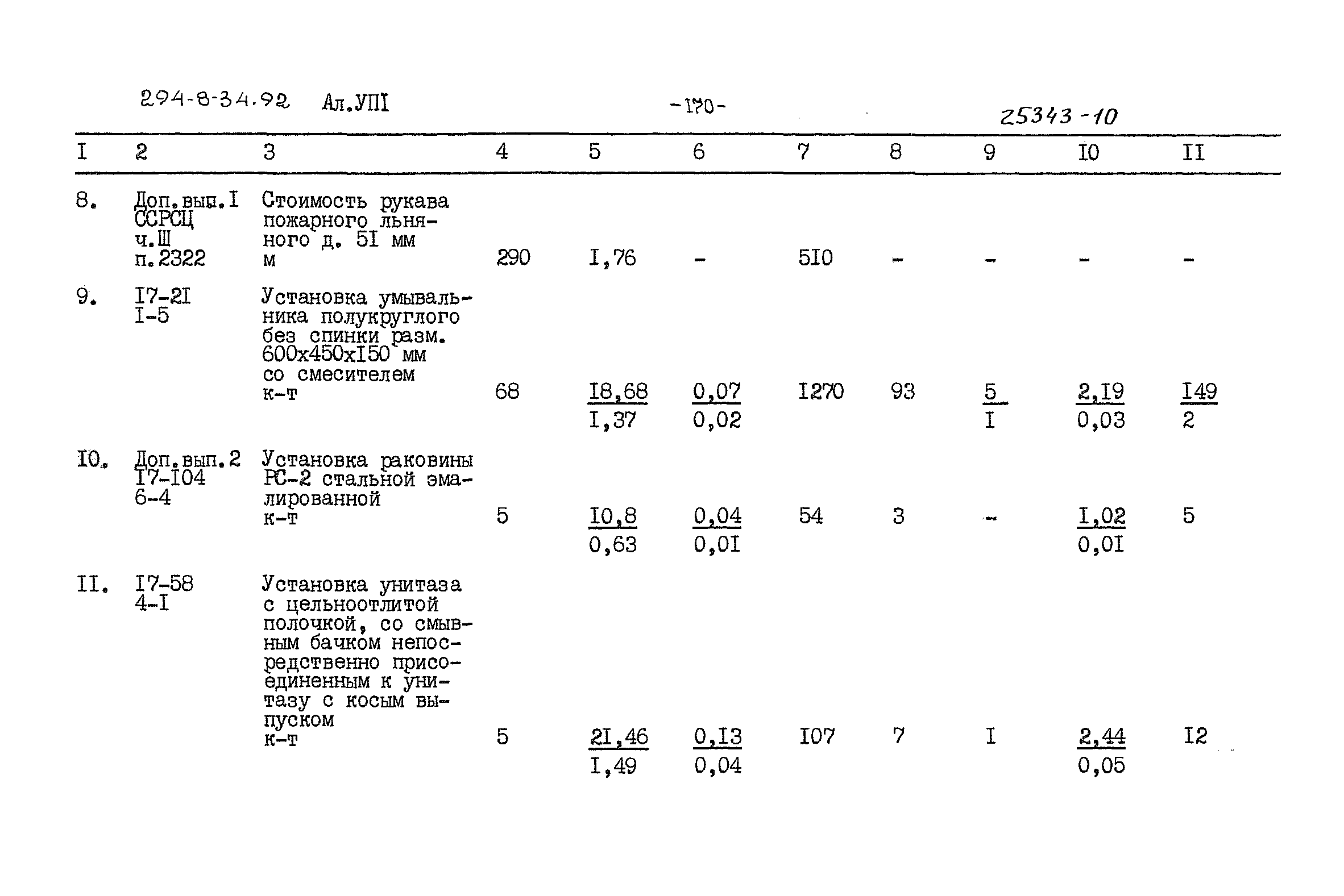 Типовой проект 294-8-34.92