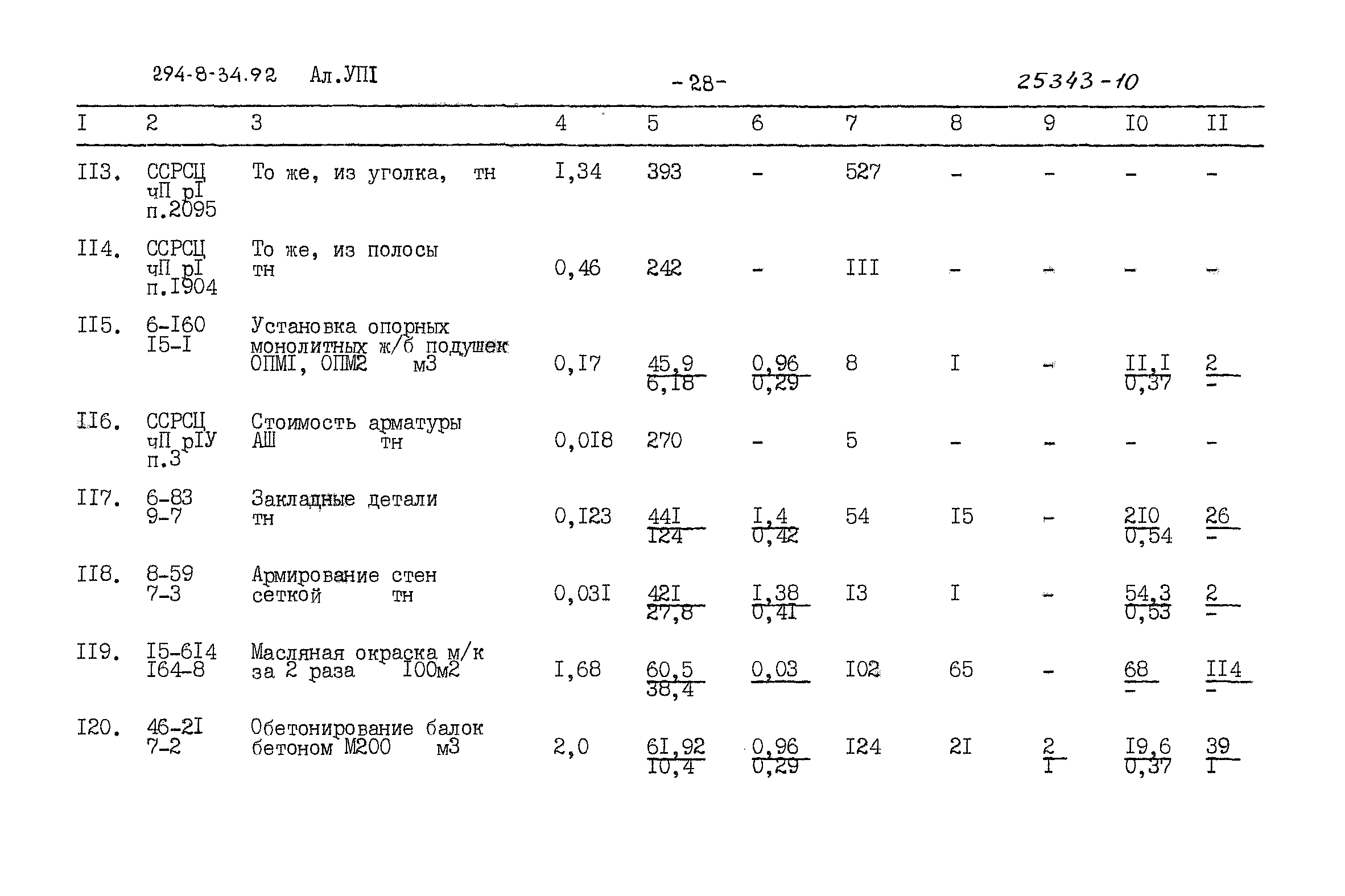 Типовой проект 294-8-34.92