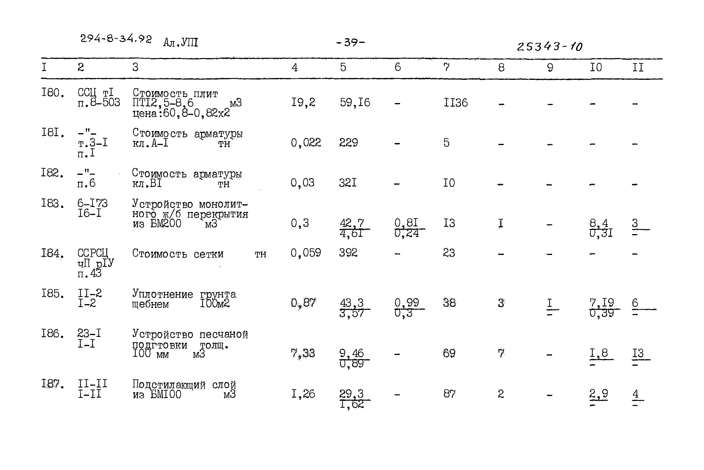 Типовой проект 294-8-34.92