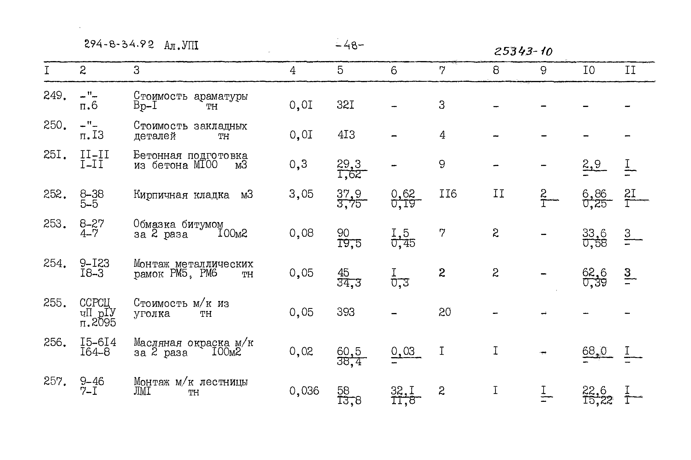 Типовой проект 294-8-34.92