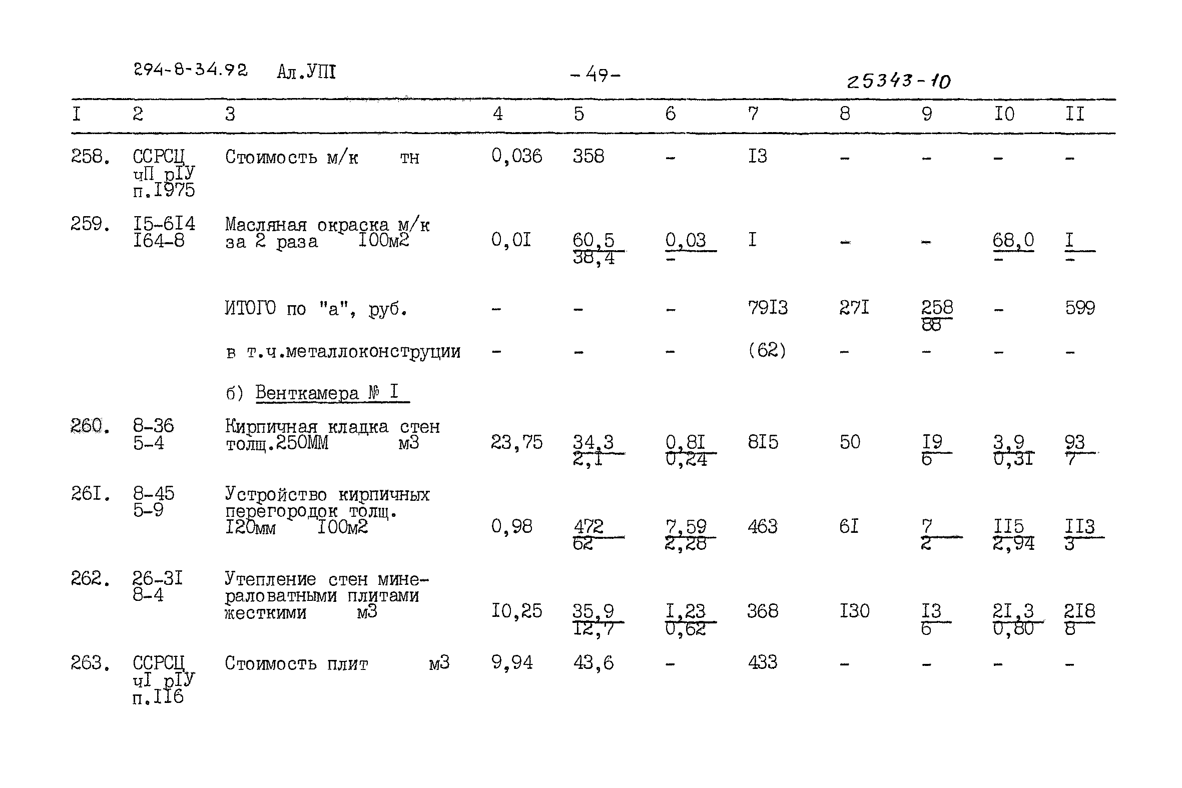 Типовой проект 294-8-34.92