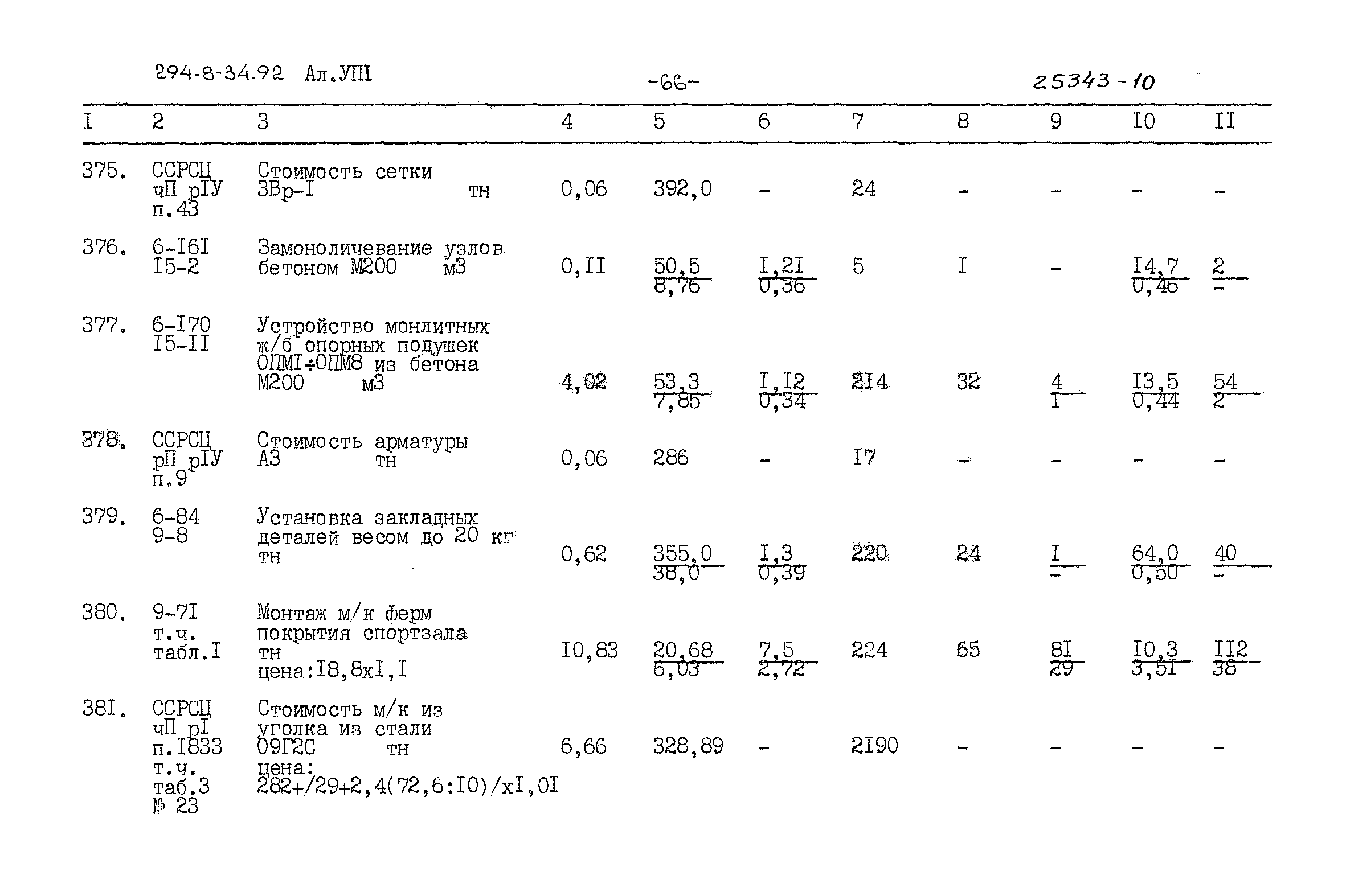 Типовой проект 294-8-34.92