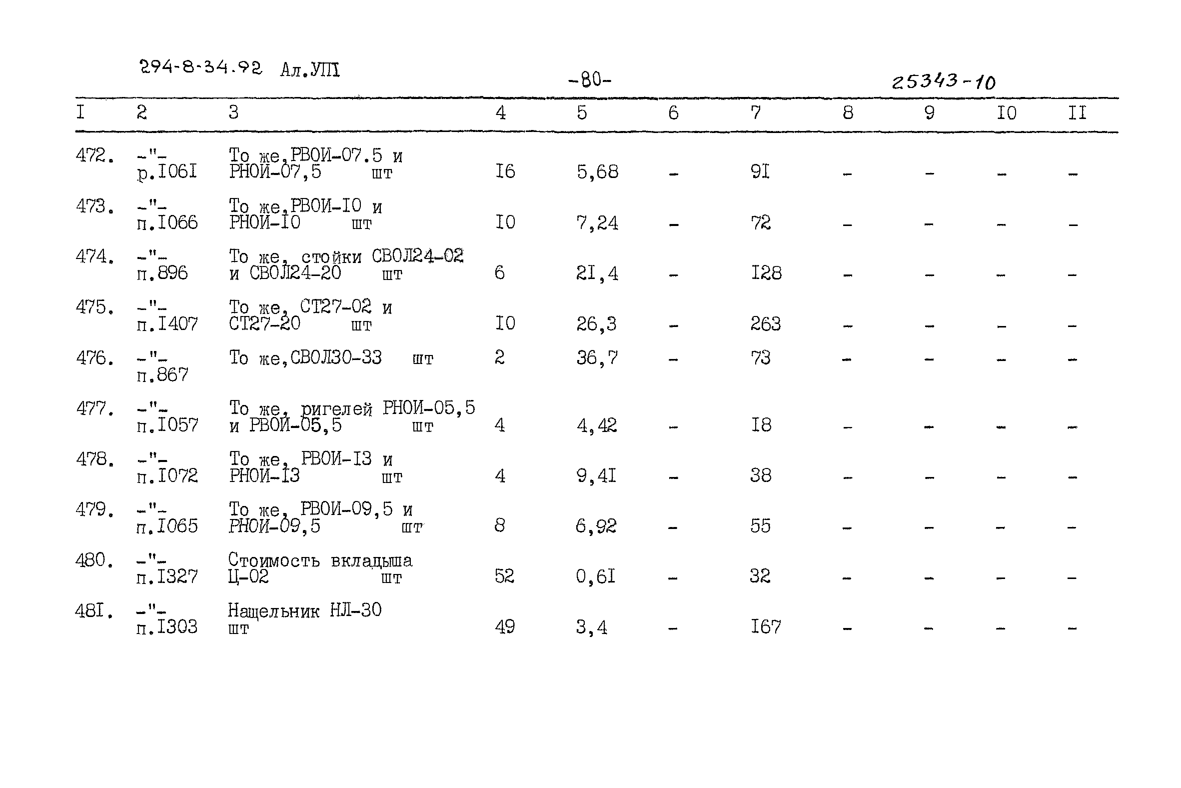 Типовой проект 294-8-34.92