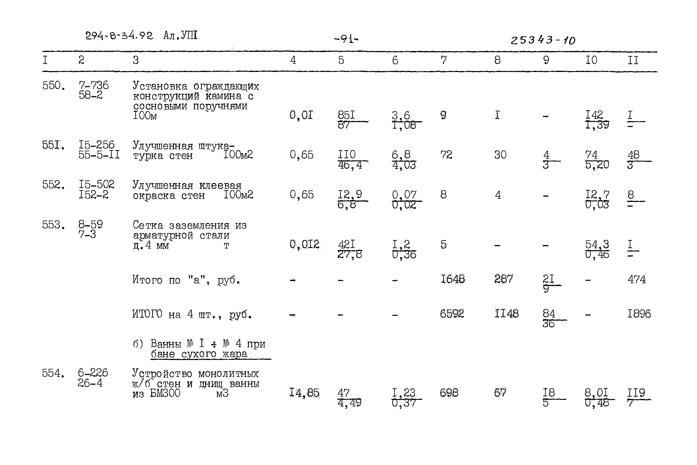 Типовой проект 294-8-34.92