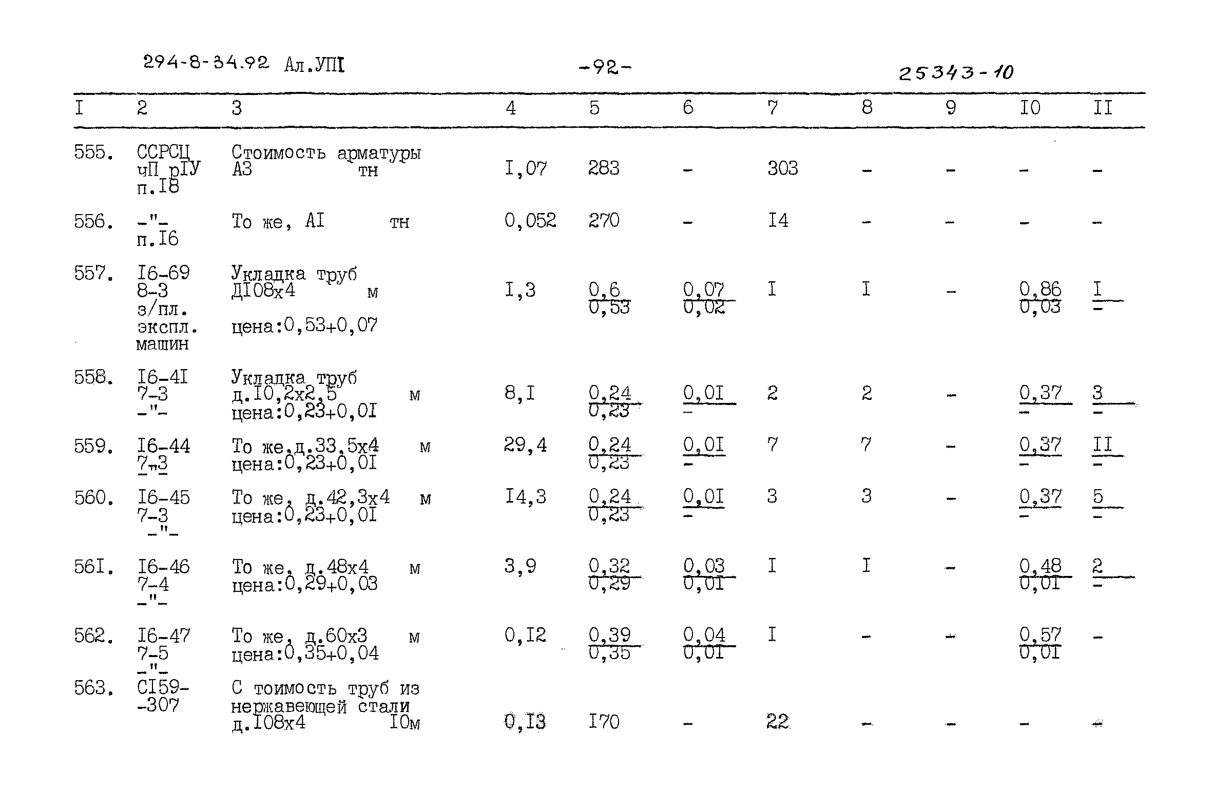 Типовой проект 294-8-34.92