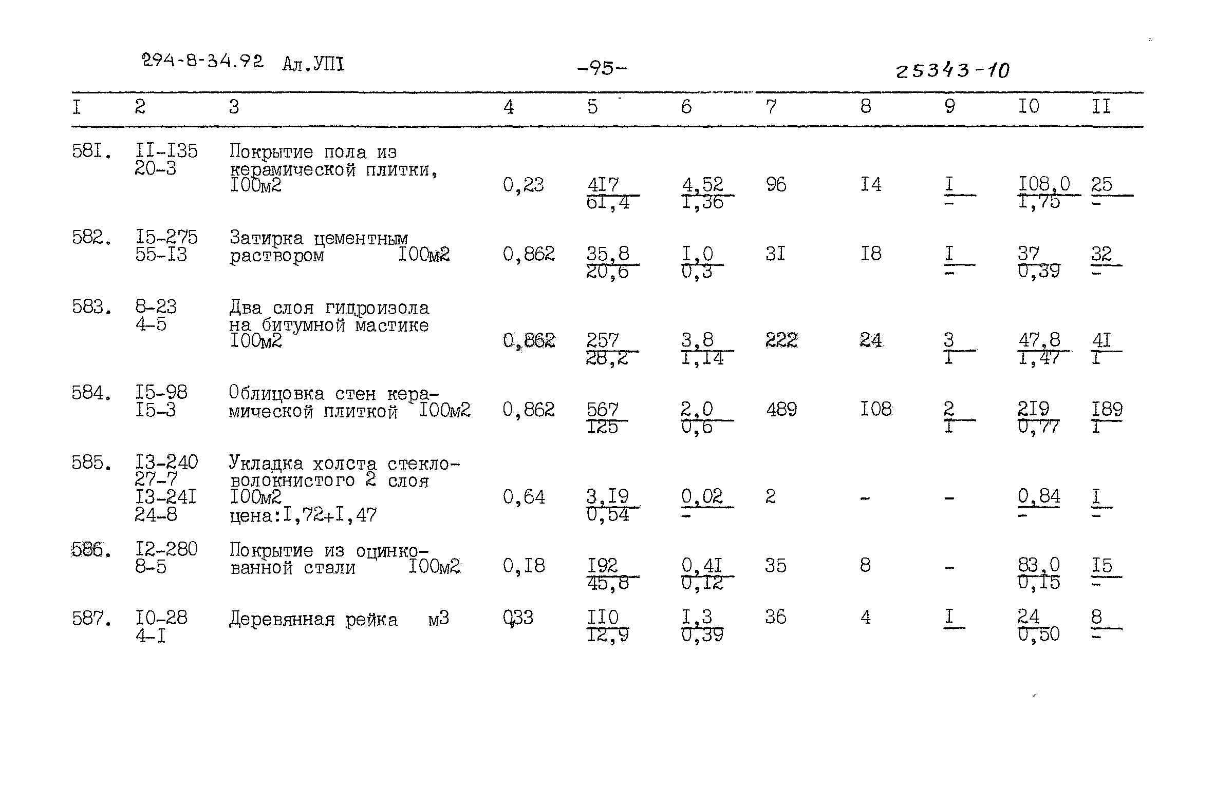 Типовой проект 294-8-34.92