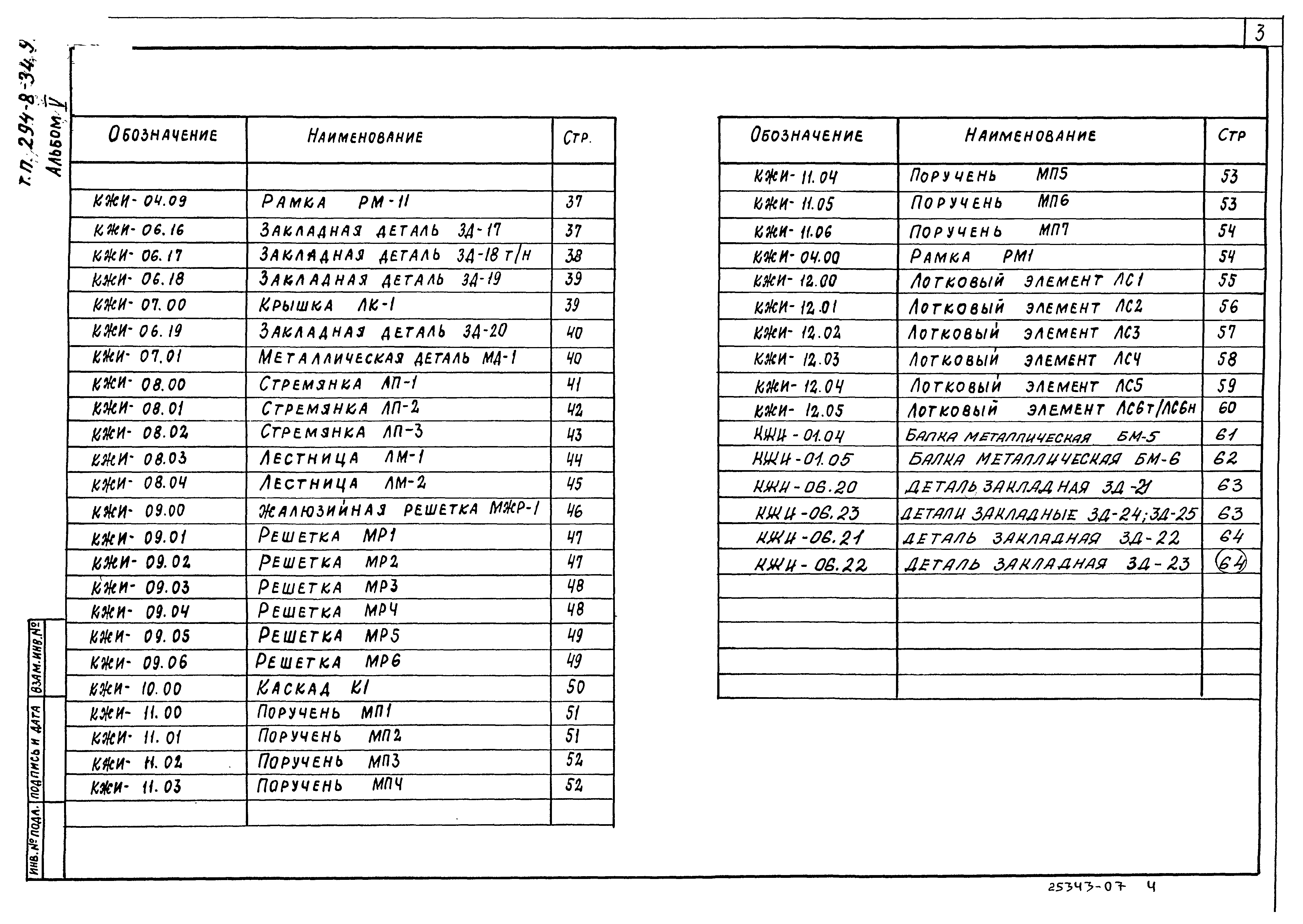 Типовой проект 294-8-34.92