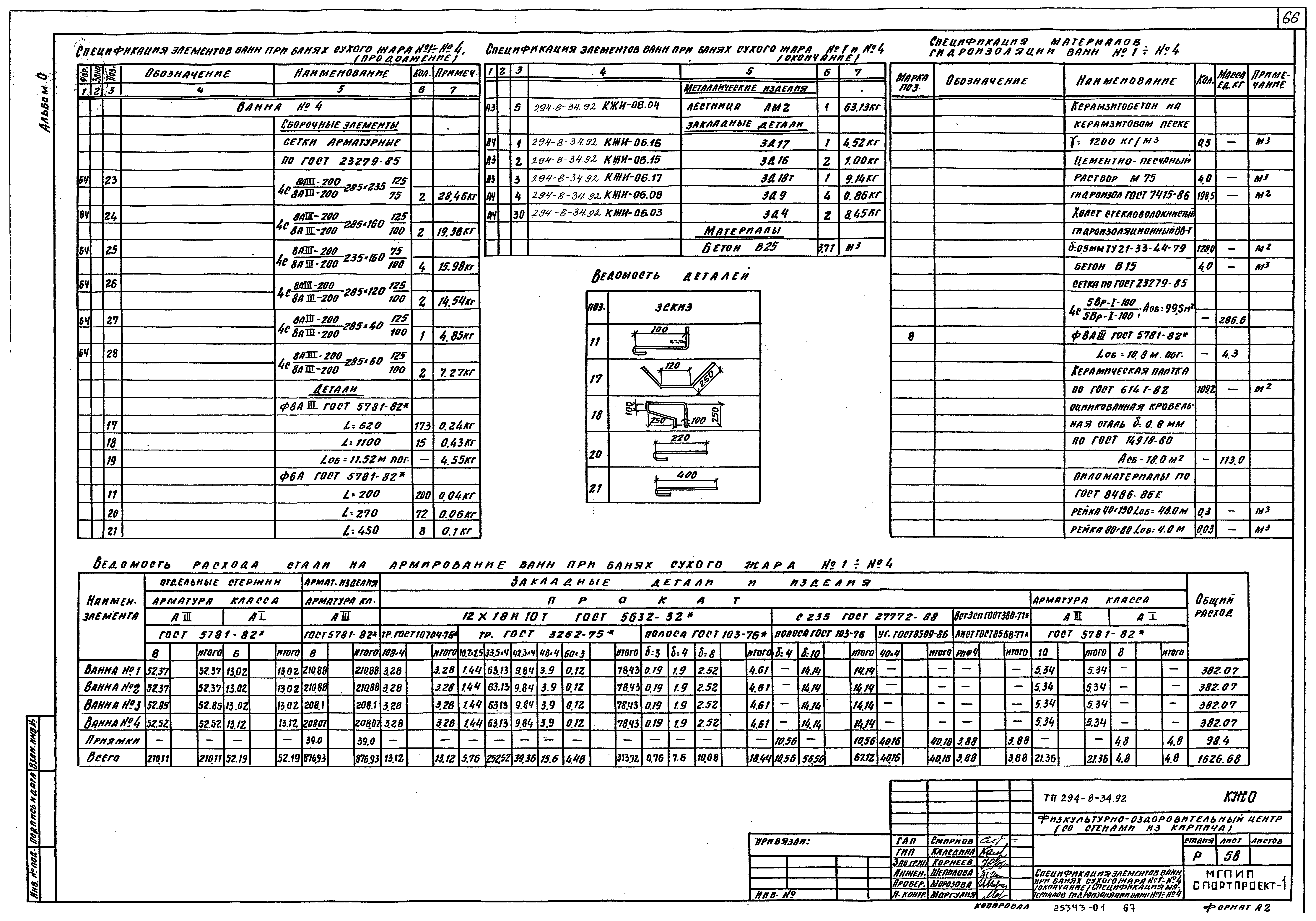 Типовой проект 294-8-34.92