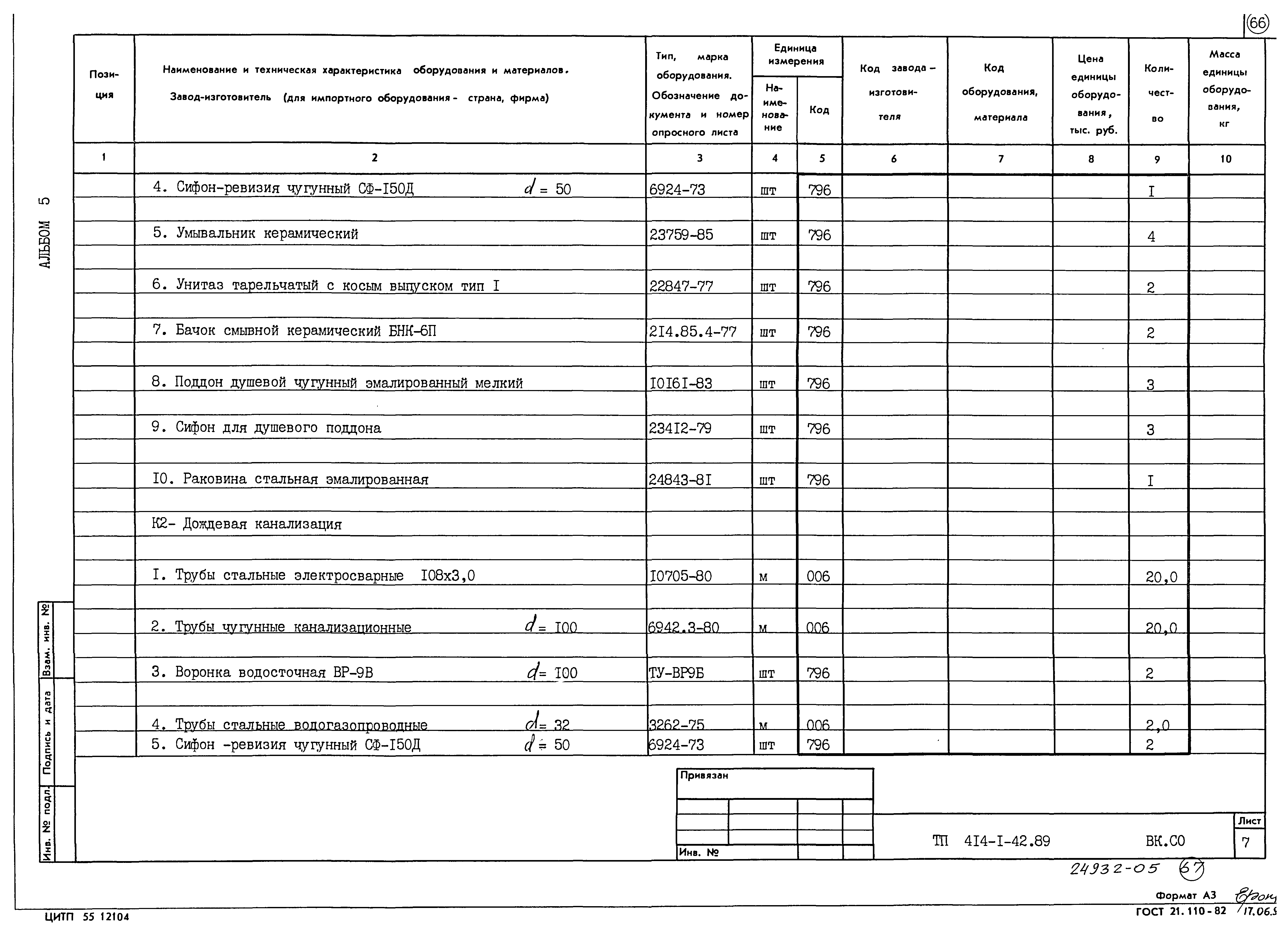 Типовой проект 414-1-42.89