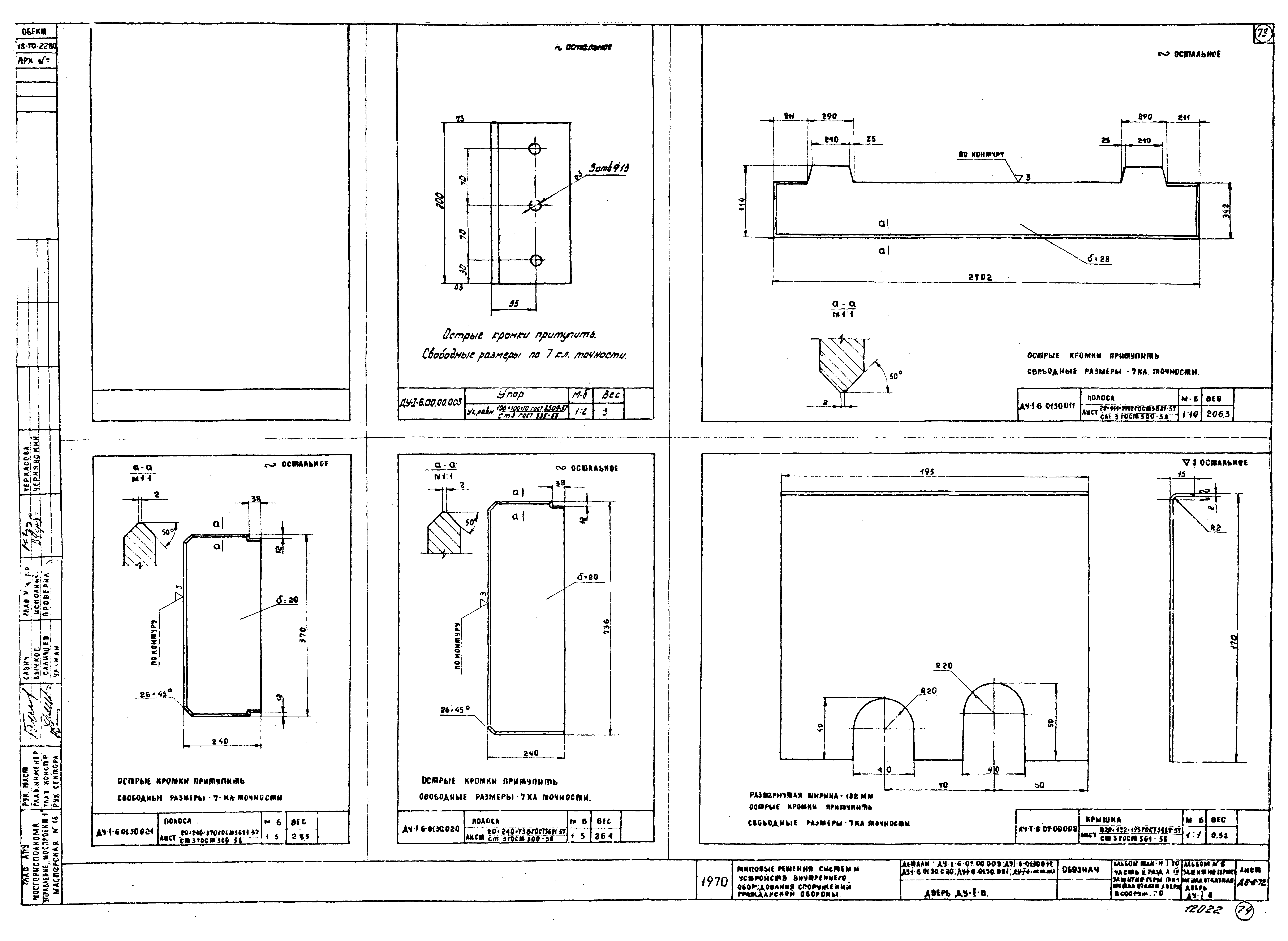 Серия ТДК-Н-1-70 Часть II