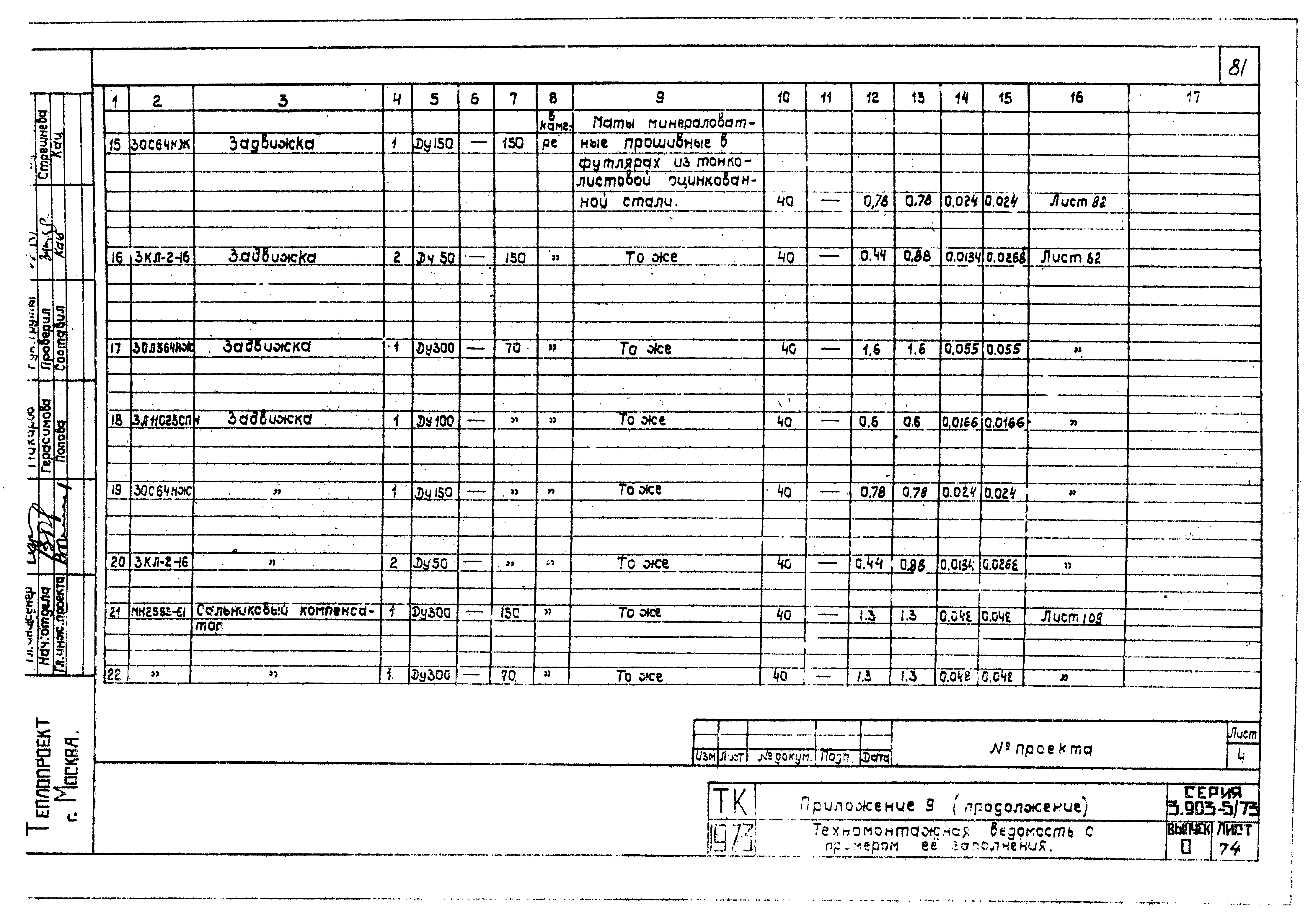 Серия 3.903-5/73