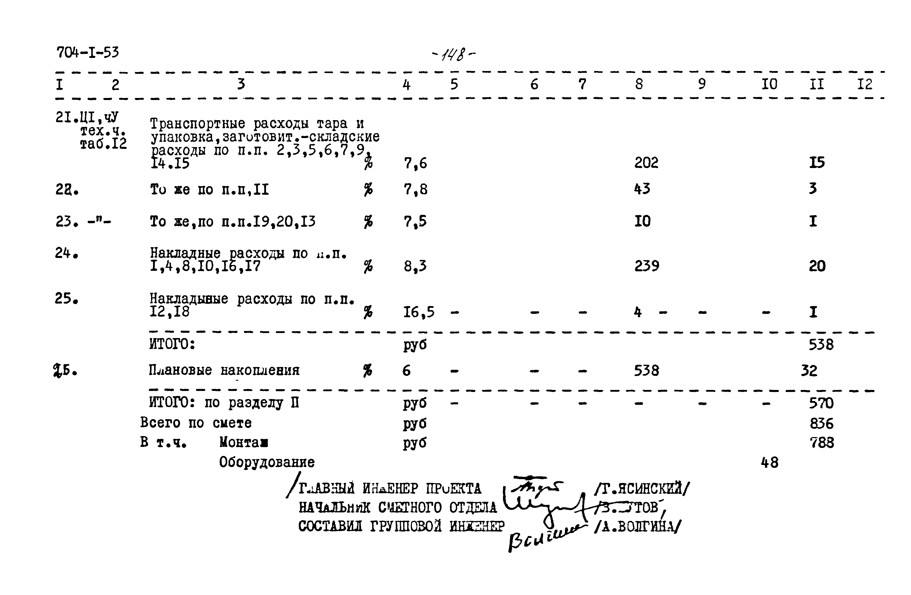 Типовой проект 704-1-53