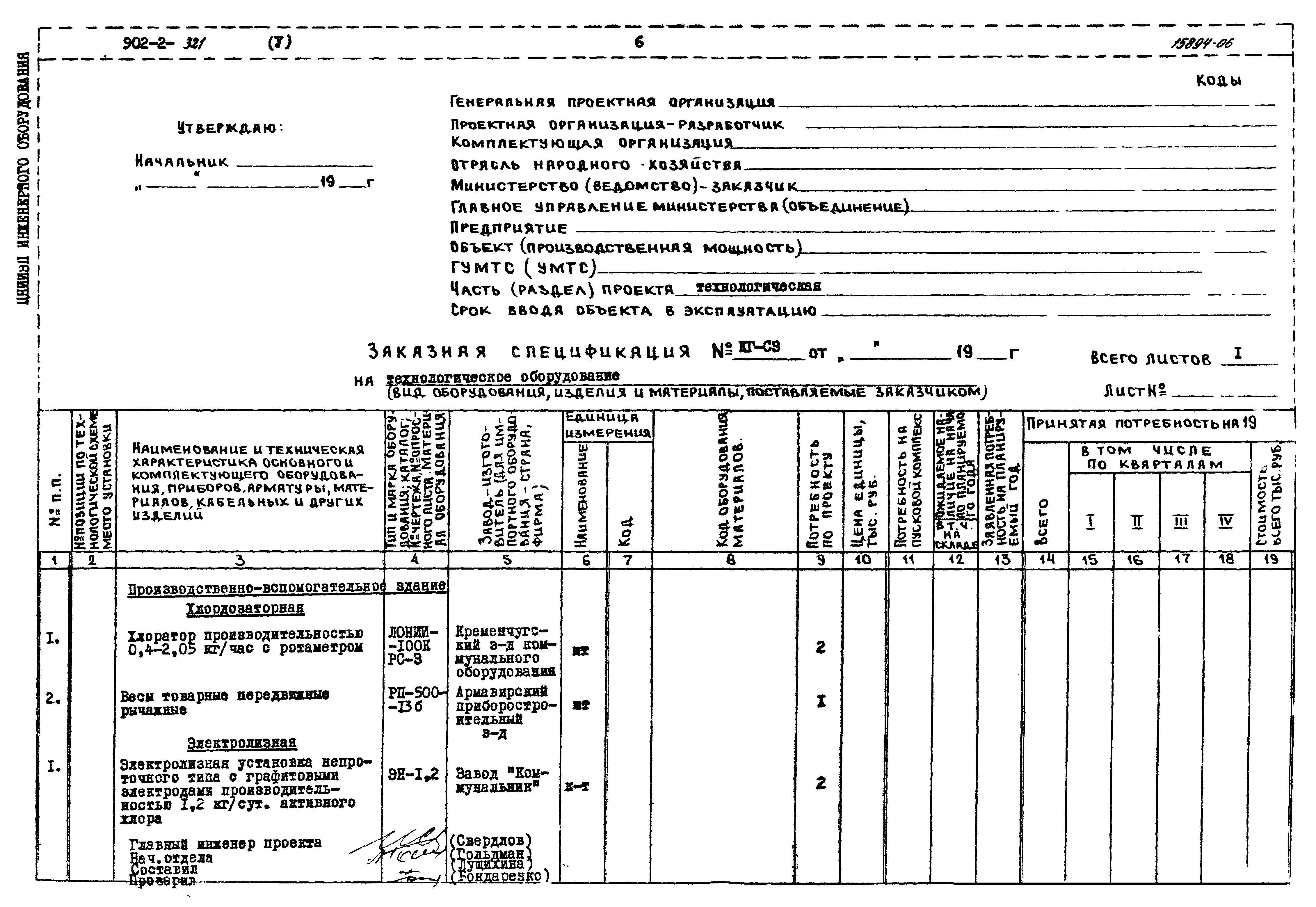 Типовой проект 902-2-320