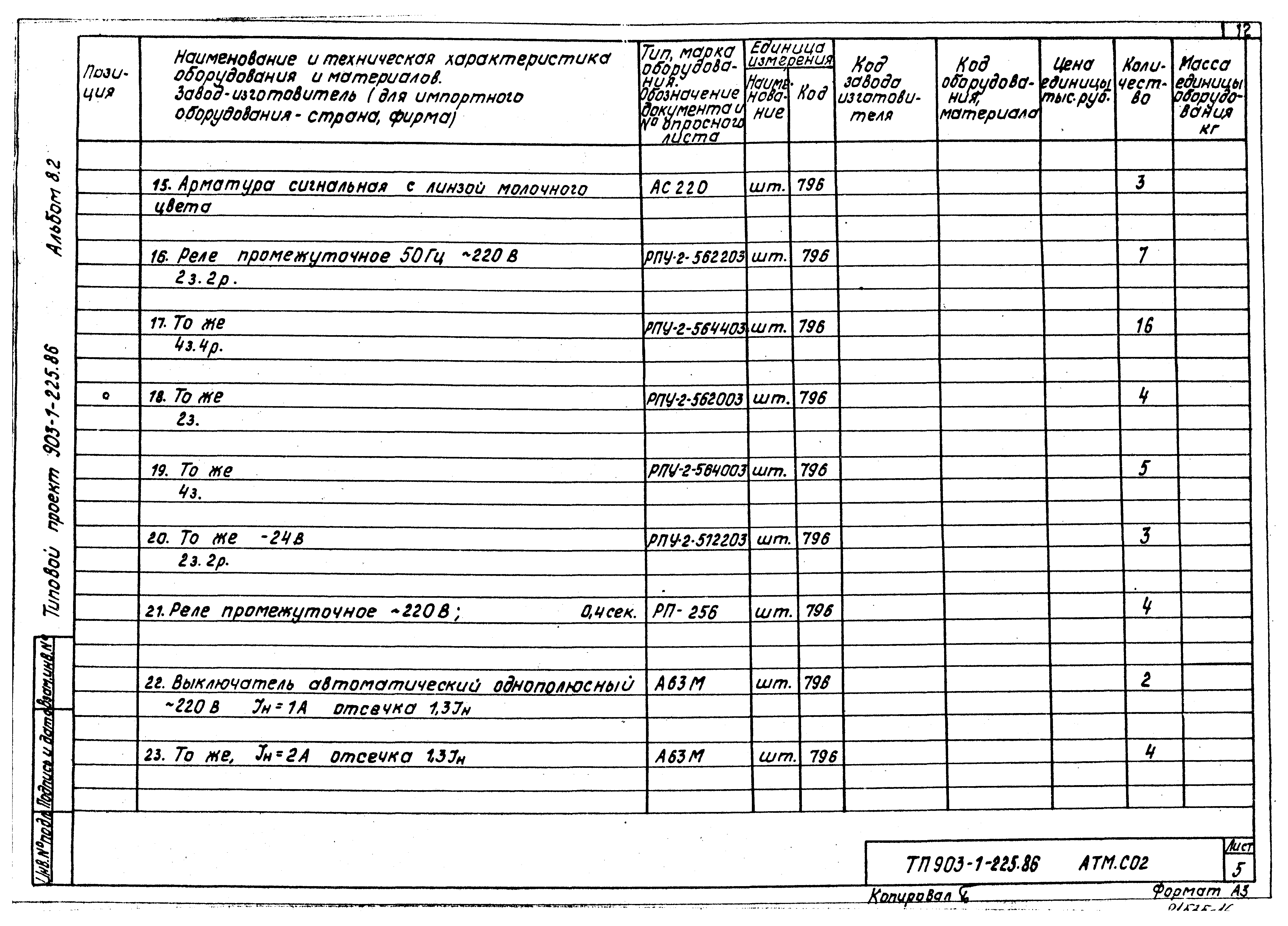 Типовой проект 903-1-225.86