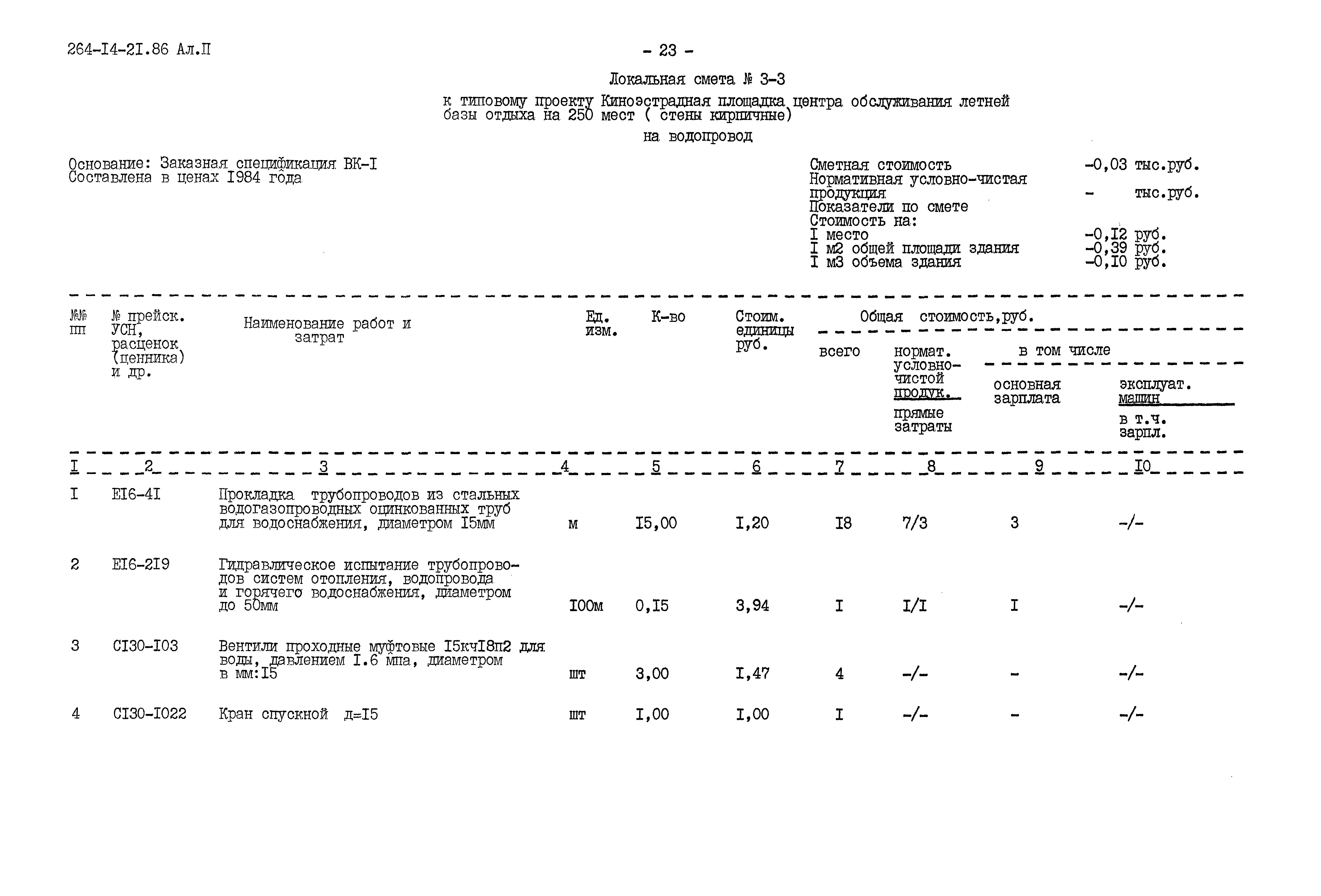 Типовой проект 264-14-21.86